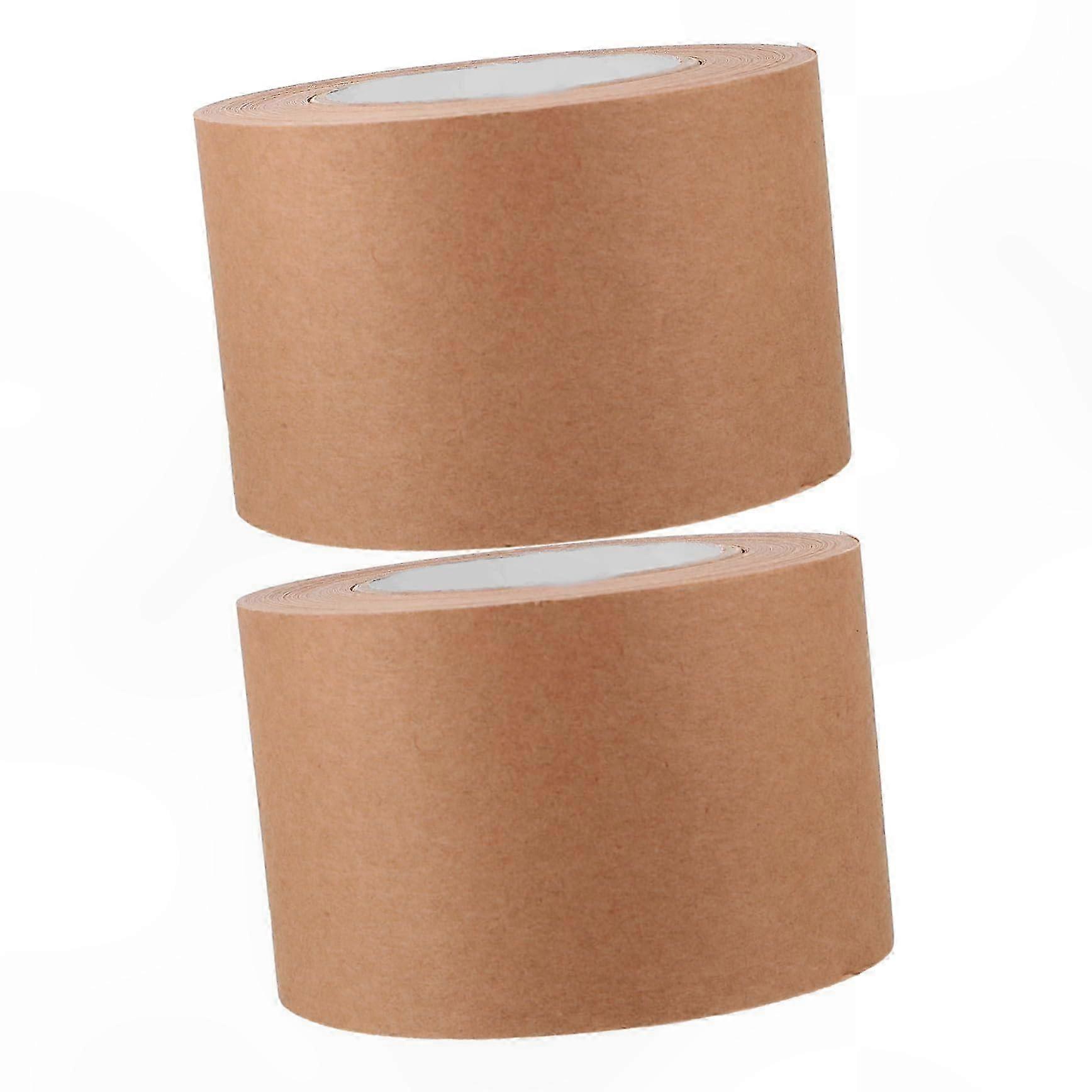 Double-Sided Adhesive Tape with 2 Rolls of Packing Paper for Secure Packaging