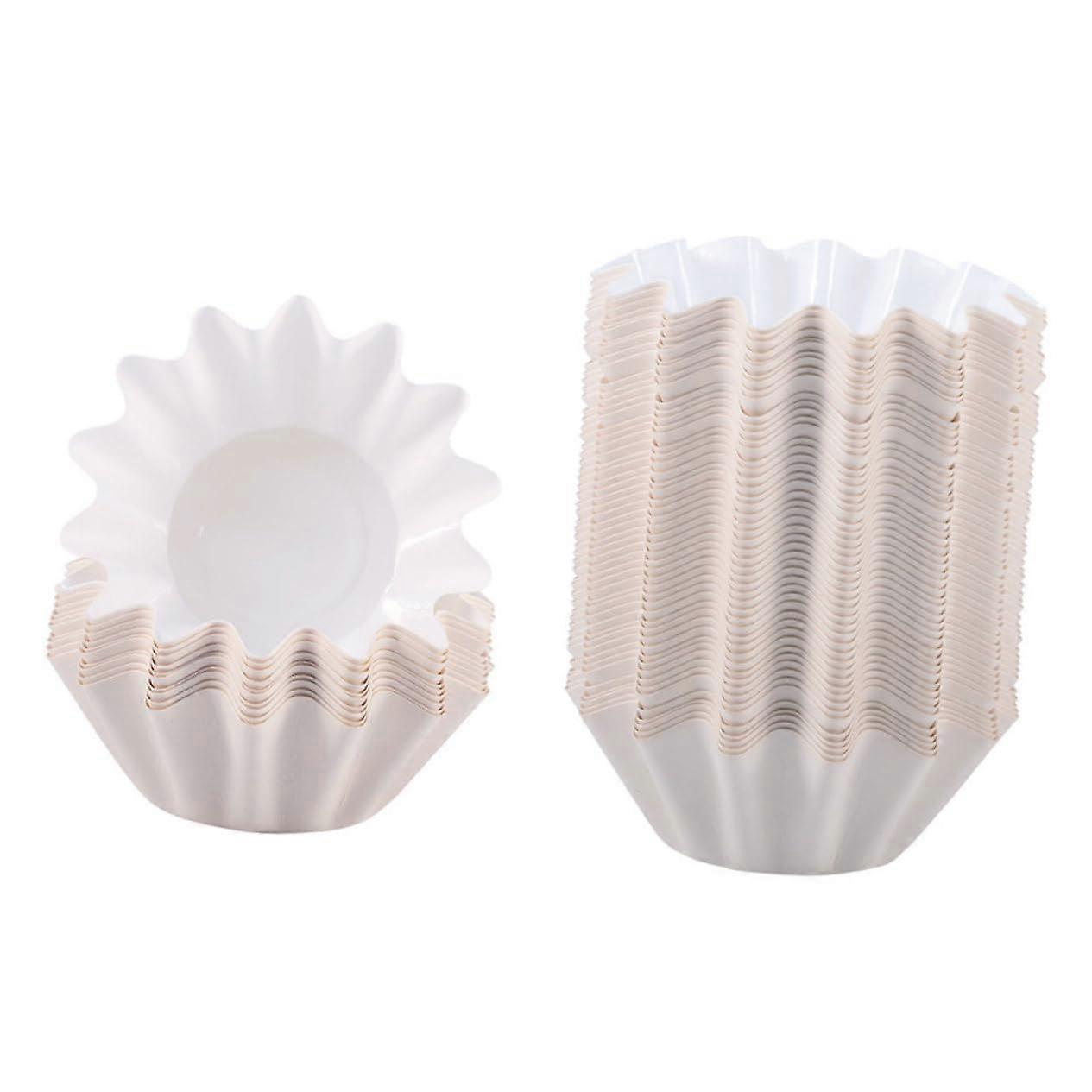 150Pcs Paper Muffin Cups  Temperature Resistant Disposable Baking Liners For Ice Cream Shops Bakery