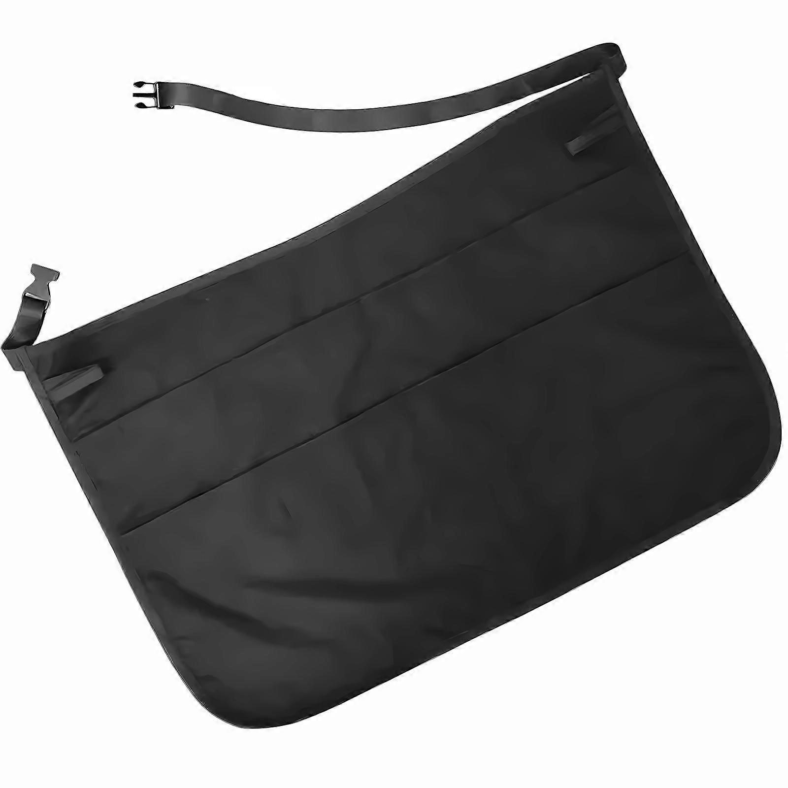 Work Apron Multi Functional Pockets Adjustable Belt For Organizing Tool Makeup Supplies Multicolor