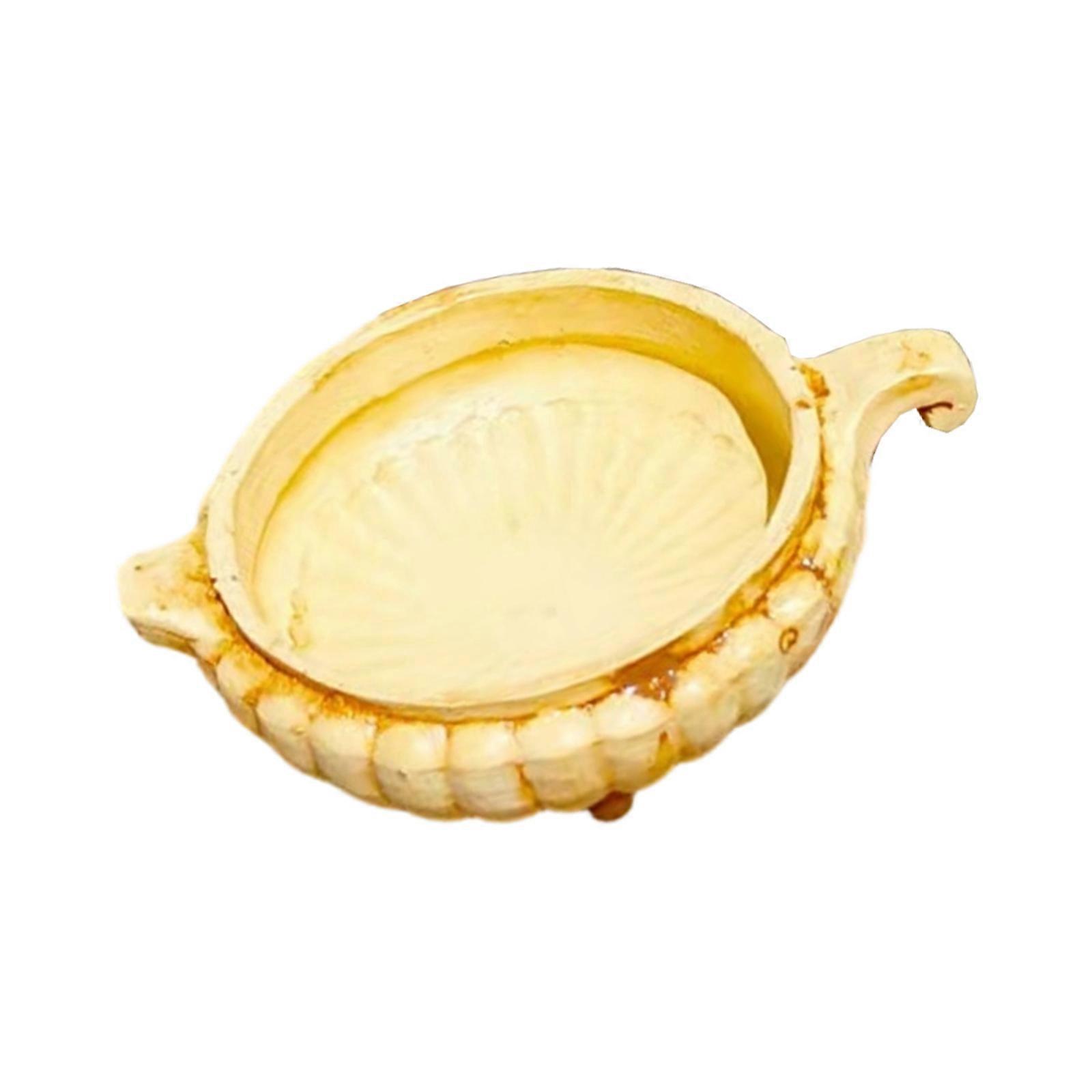 Artistic Reptiles Habitat Resins Basking Pool With Smooth Surfaces For Easy Cleaning And Decoration Multicolor