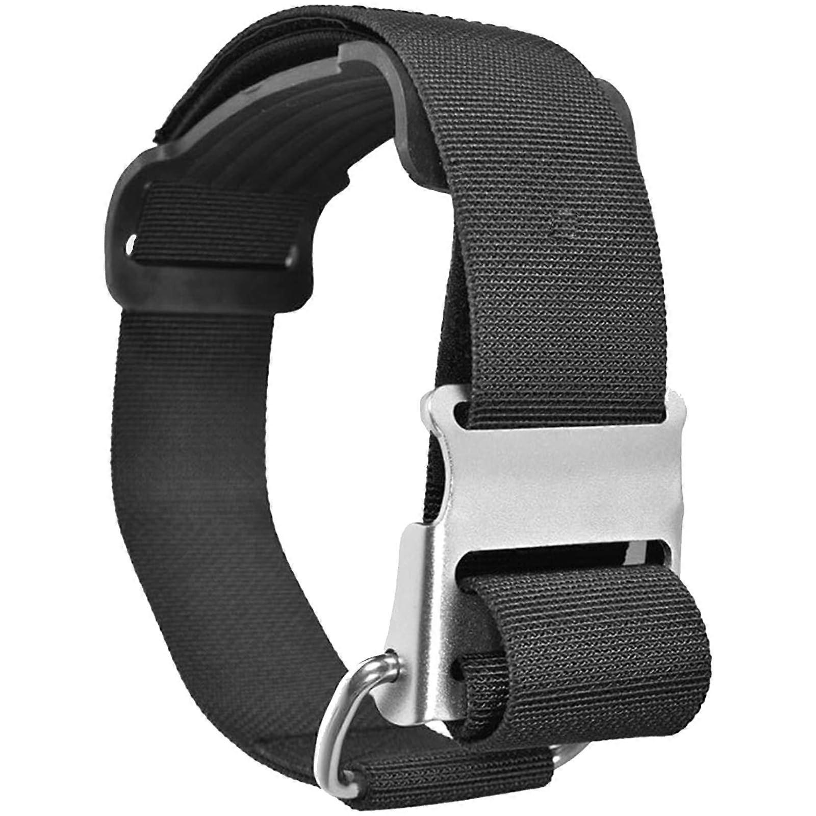 Dive Cylinder Fastener With Steel Hooks Adjustable  Strength Belt For Deepwater Scuba Tanks Quick Release