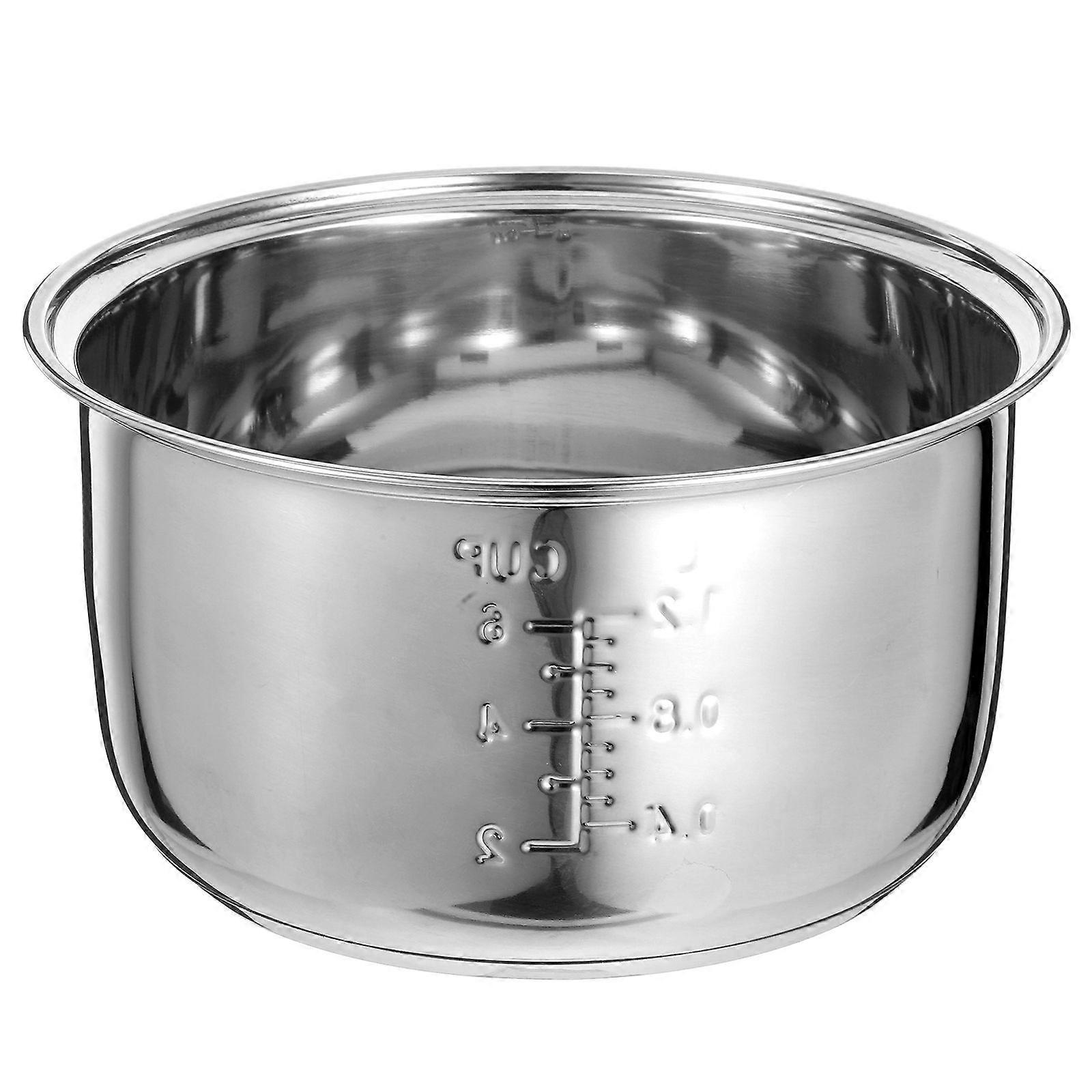 炊飯器インナーポット3Lステンレス鋼調理鍋交換用焦げ付き防止炊飯器インサート電気炊飯器アクセサリー