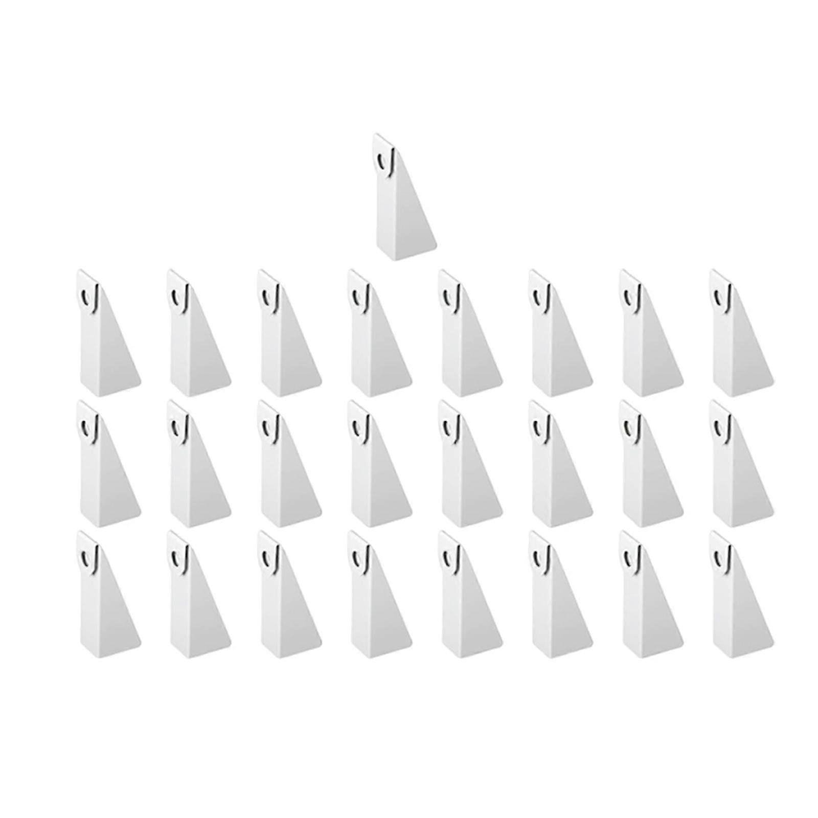 25Pcs Aluminum Gutter Wedges Easy Installation Versatile Sturdy Portable Stable