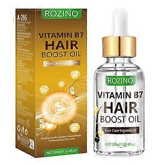 Vitamines B7 Haargroeiolie Biotine Serum voor Haaruitvalherstel Voedende Hoofdhuidmassage voor Alle Haartypen Mannen Vrouwen