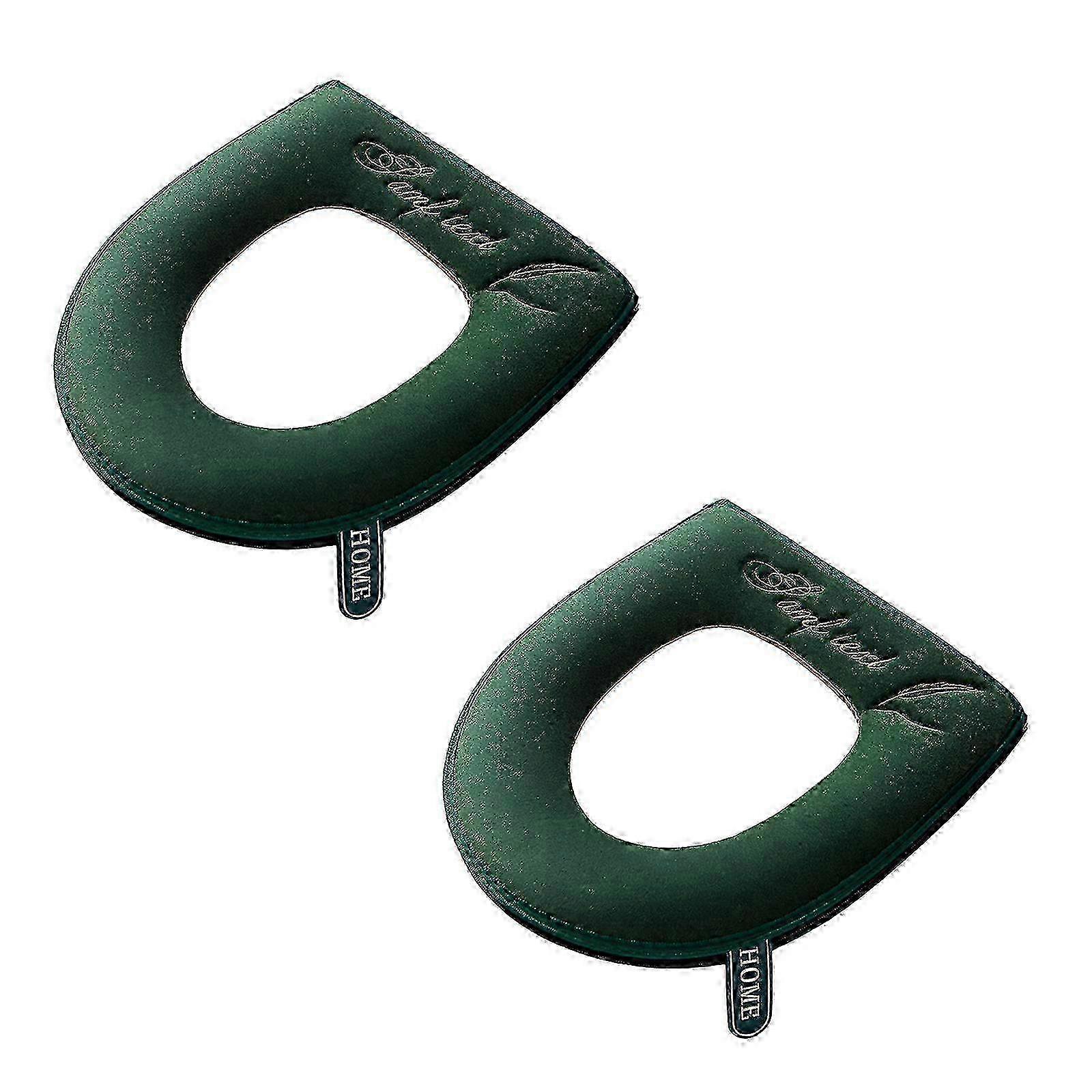 LM 2st Varmare Toalettsitsskydd med Locklyftare Handtagssats Toalettsitskuddar MÄN