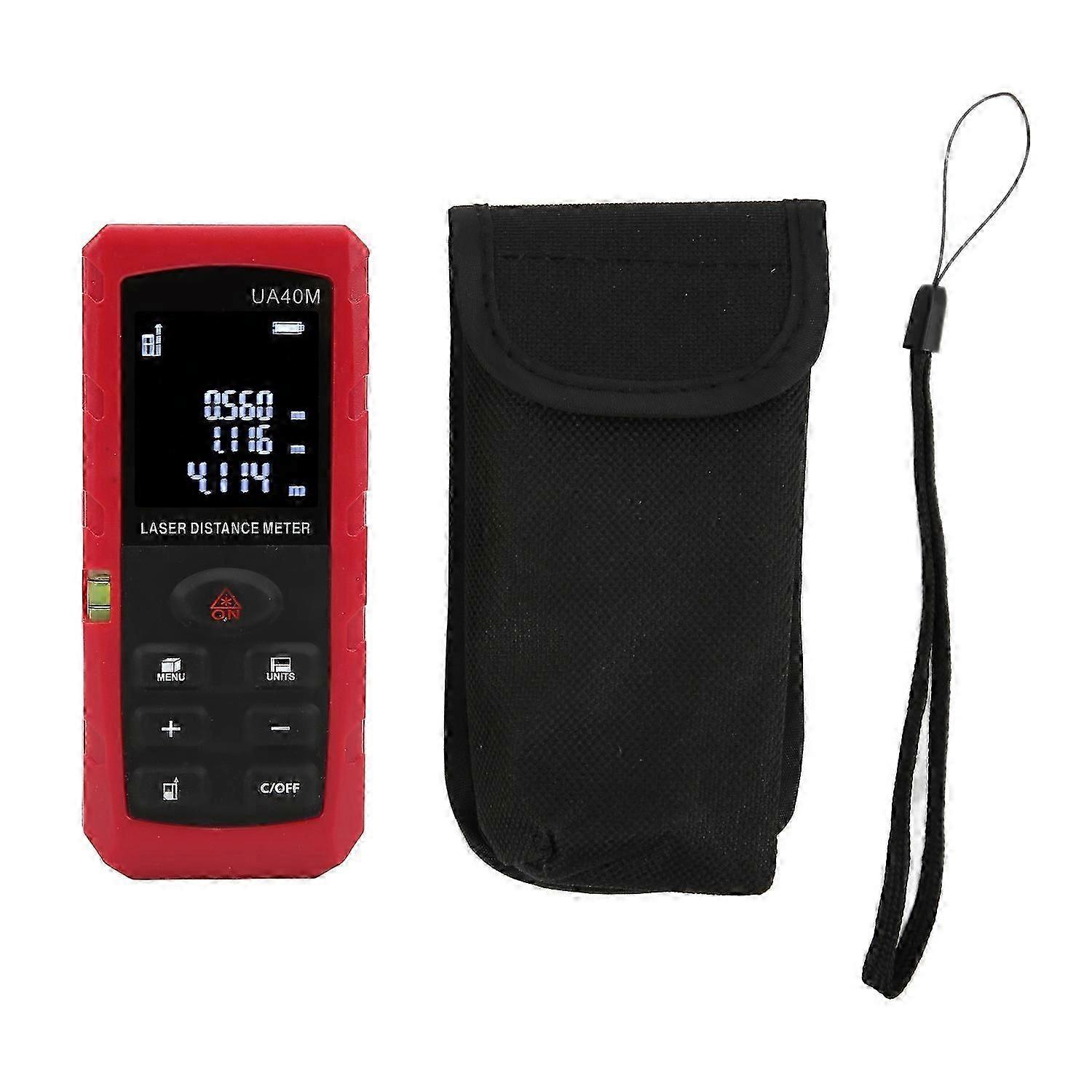 UA40M Rangefinder 40m Digital Laser Rangefinder with LCD Screen and Angle Measurement High Accuracy