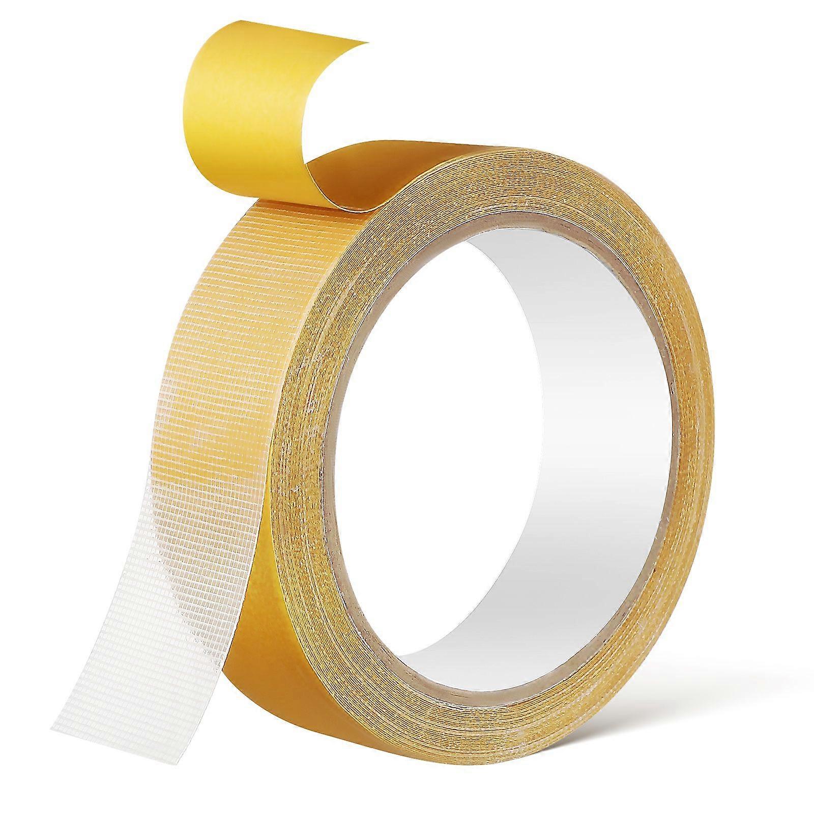 1 Roll Grid Double Sided Tape Heavy Duty Double Sided Tape Carpet Tape Fabric Tape Craft Tape Mounting Tape