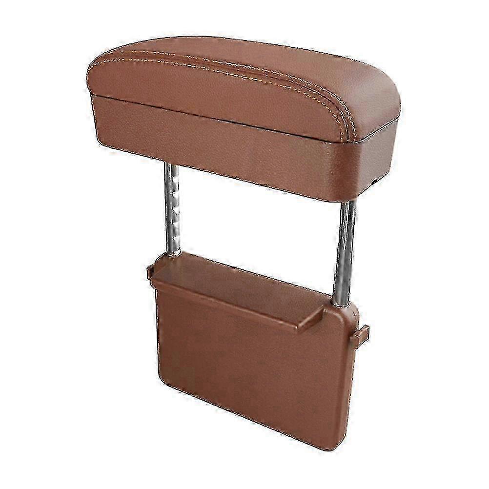 Universal Car Mounted Armrest Box Central Box Elbow Support Pad Car Center Console Armrests For Car Red Line