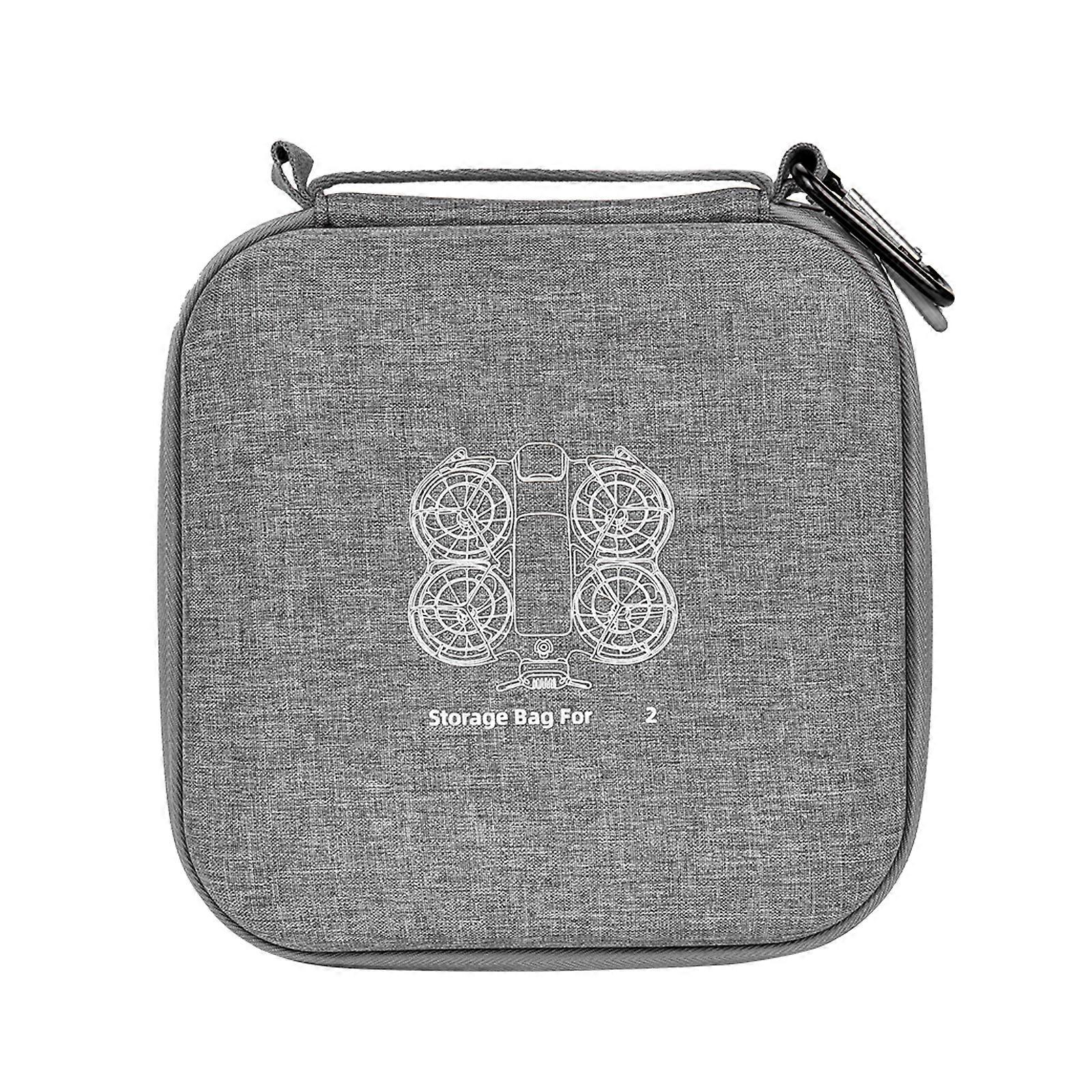 Portable AntiDrop Storage Solution for 2 Drones Protections Includes Meshes Pockets And Reinforced Protective Multicolor