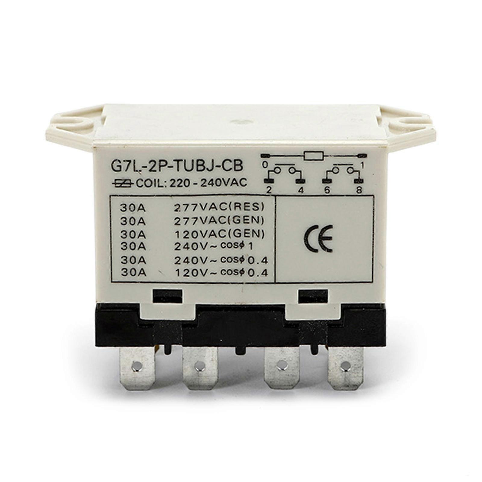 Flame Resistant Relays with Quick connection  Terminals Electrical Relays Tool for Easy Installation for HVAC & Industrial Use Multicolor