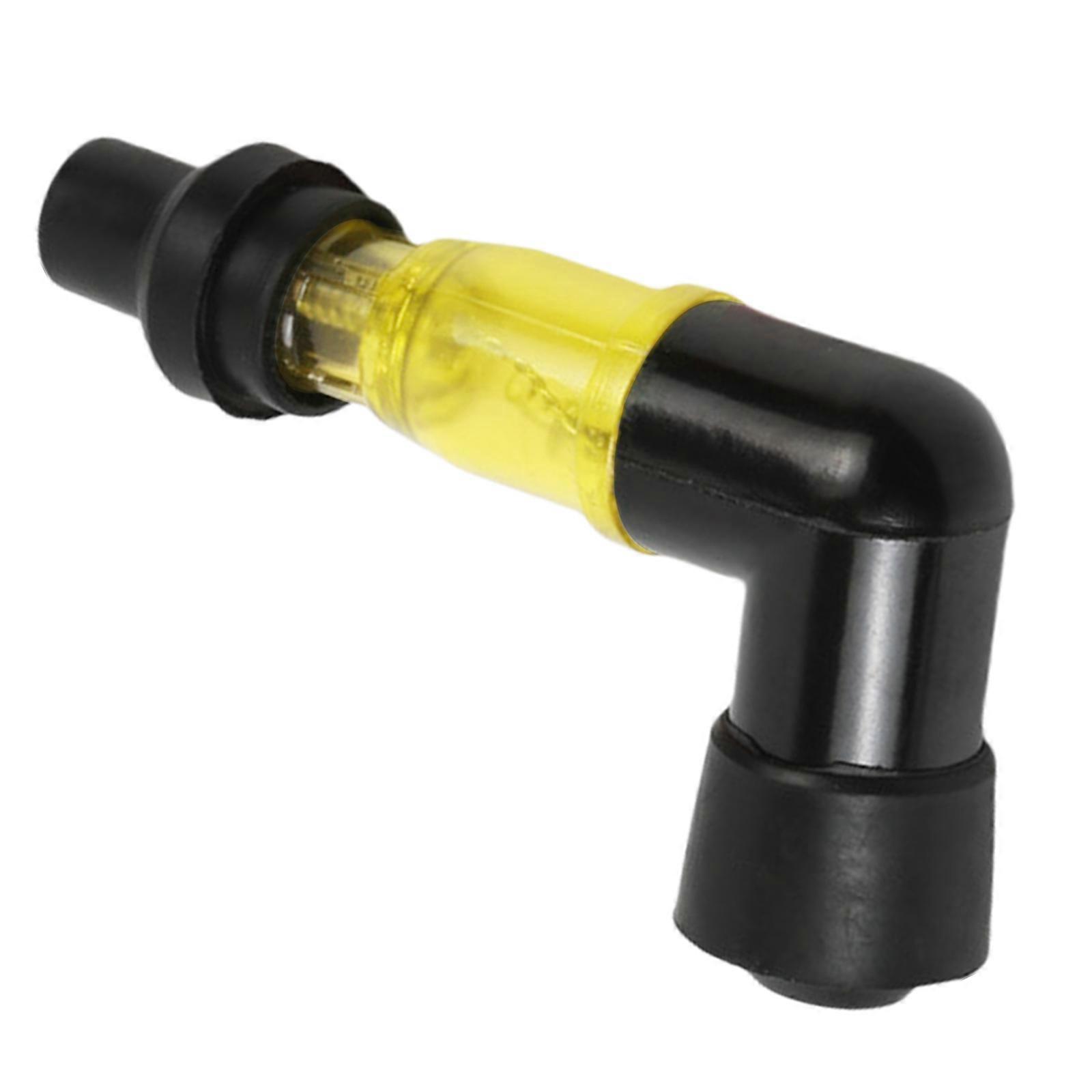 Upgrades Spark Plugs Caps Easy to Install High Voltages Caps & Spark Nozzle Bike Enthusiast Accessories for Motorcycles  yellow