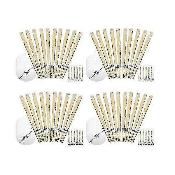Ear candles 40 pack beeswax for ear lighting