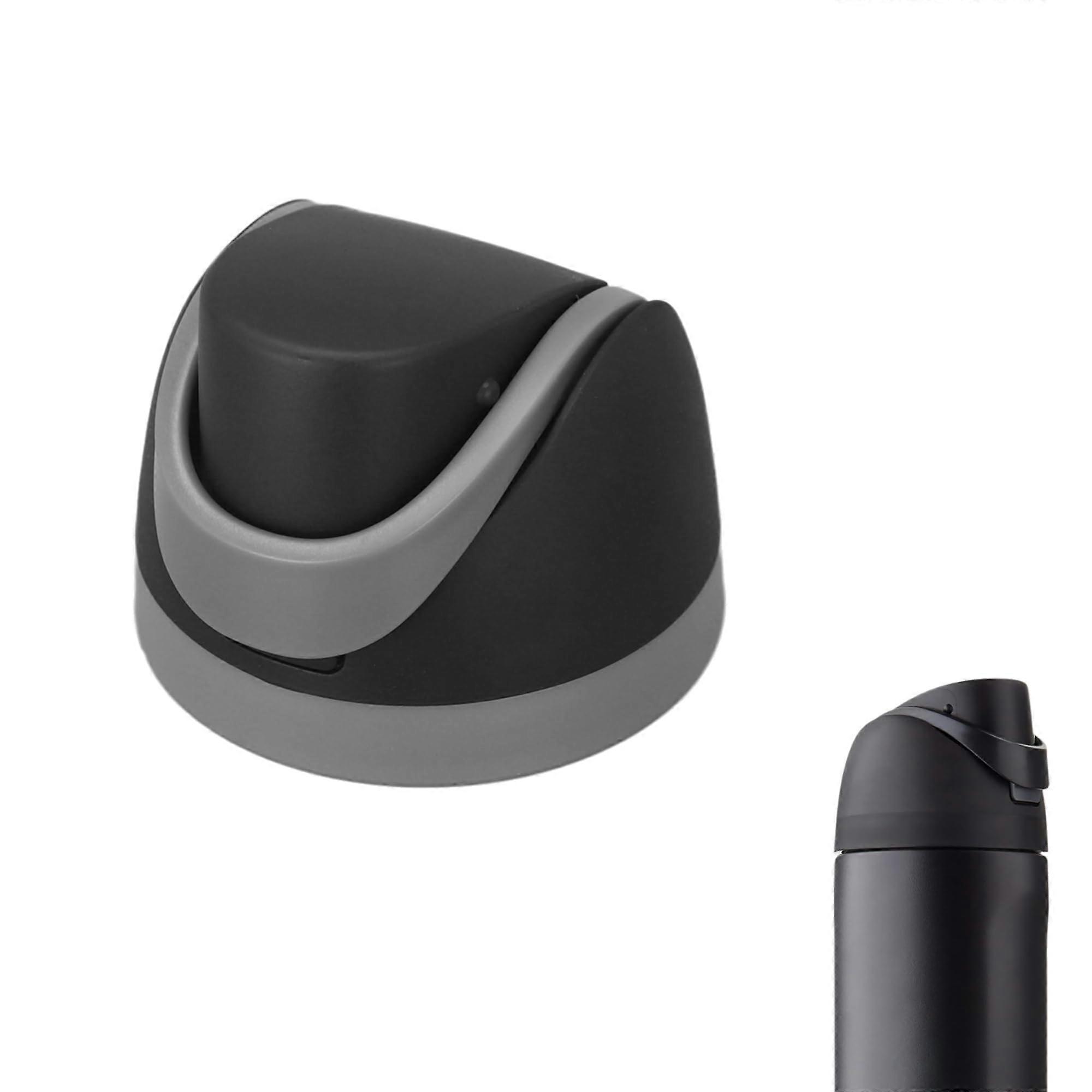 Freesip Water Bottle Replacement Lid with One Button Opening, Fits 16oz 24oz 32oz 40oz Cups