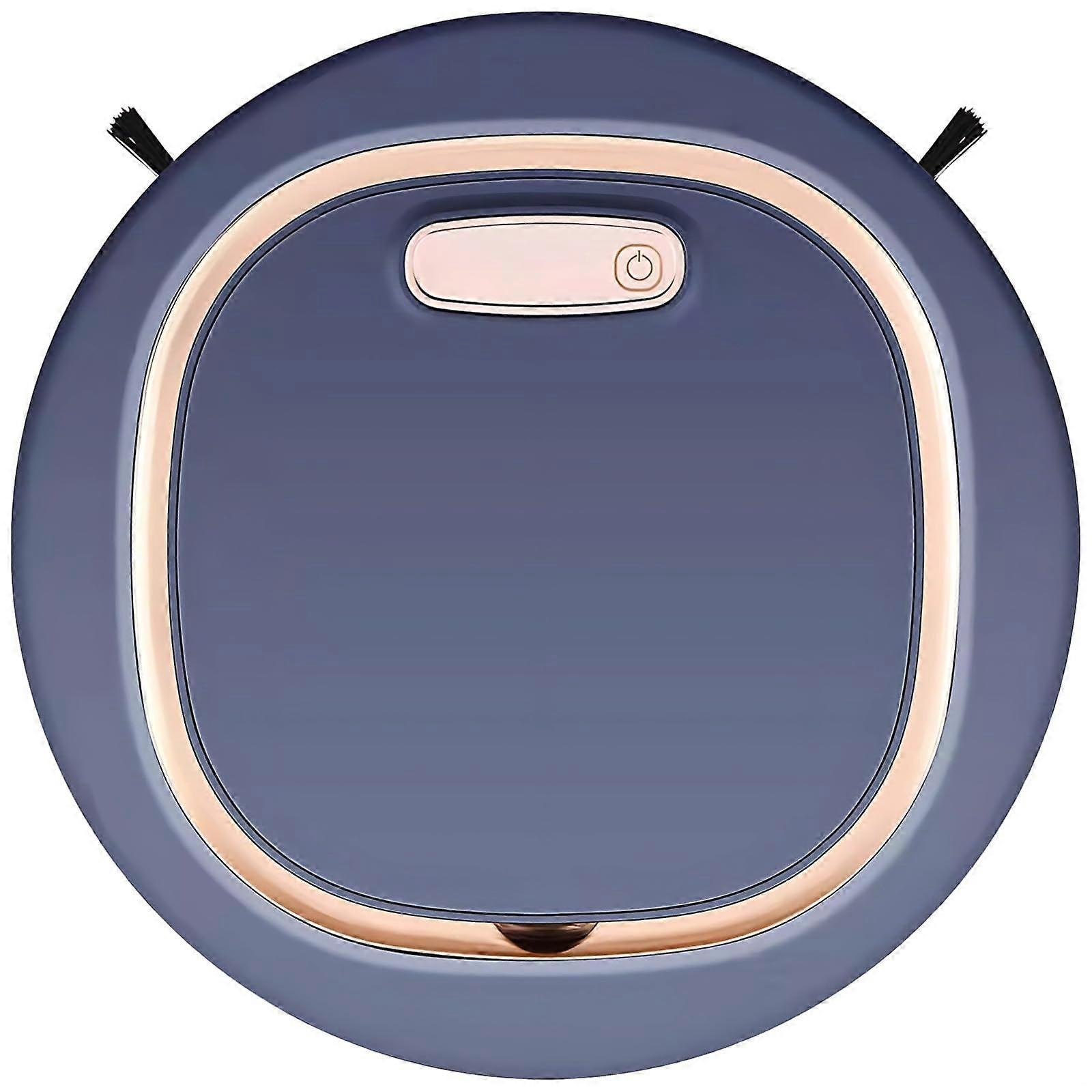 Robot Vacuum Cleaner with Sweeping, Mopping, USB Rechargeable, 60 Min Runtime, Dual Brushes, Quiet for Home
