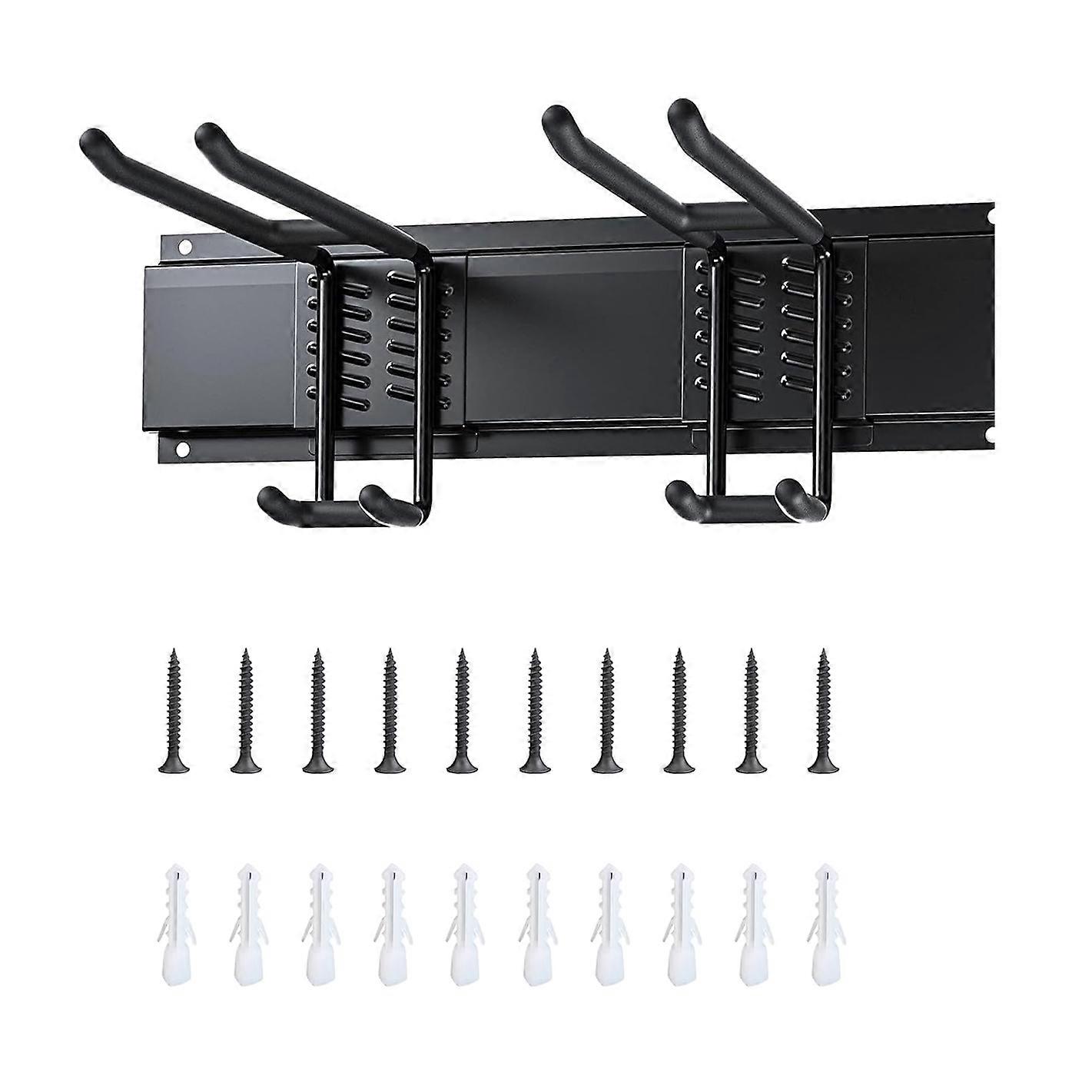 Space Saving Ski Snowboard Wall Mounting System Antislip Protecting Secure Indoor Equipment Storage Multicolor