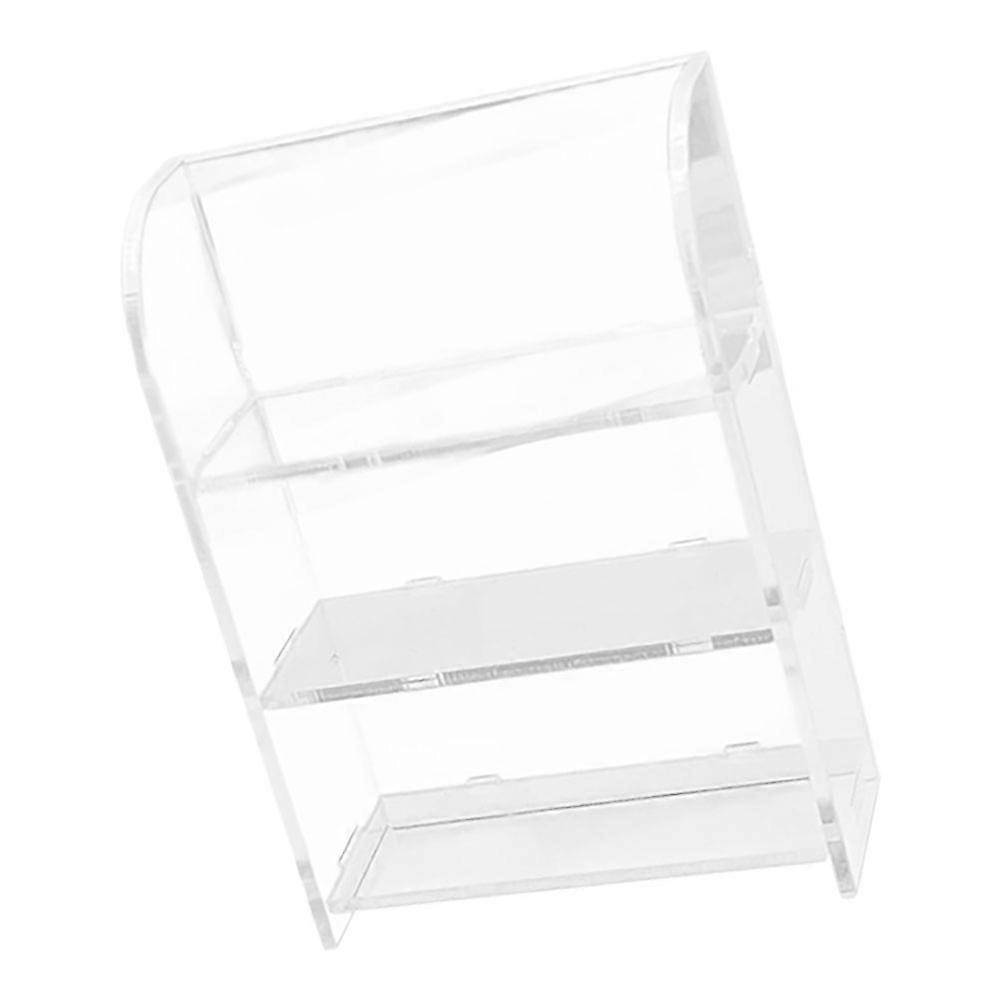 Doll House Miniature Shelf for Displaying Acrylic Display Rack 3-Tier