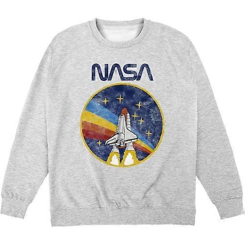 NASA Unisex Adult Rocket Sweatshirt