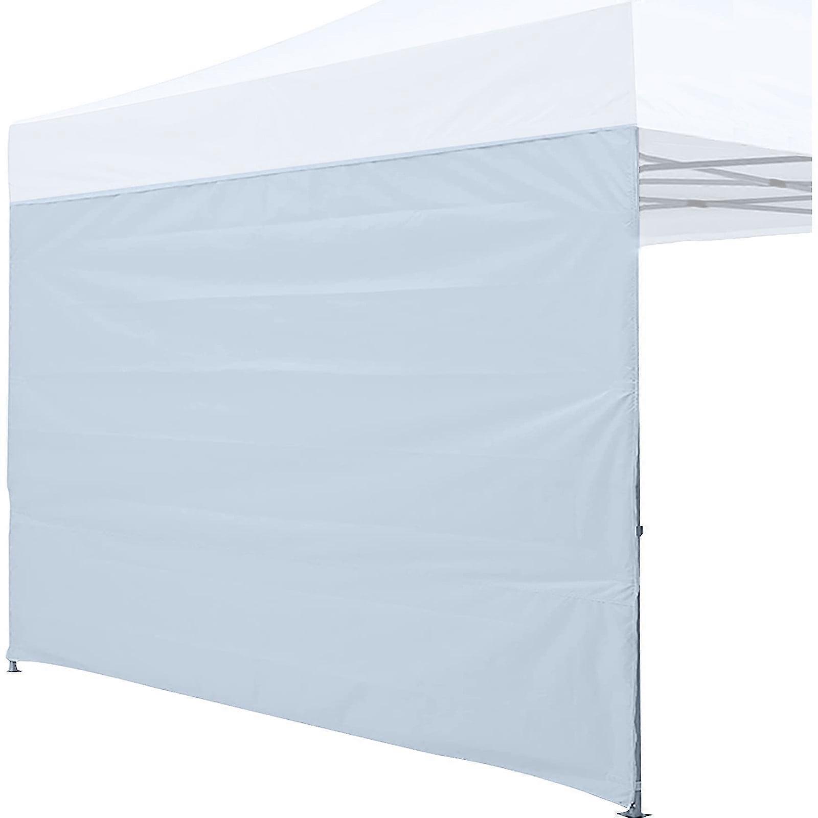 feimajia Instant Canopy Sidewall Tent Sidewall for 9.84x9.84ft Po P Up Canopy Side Wall White