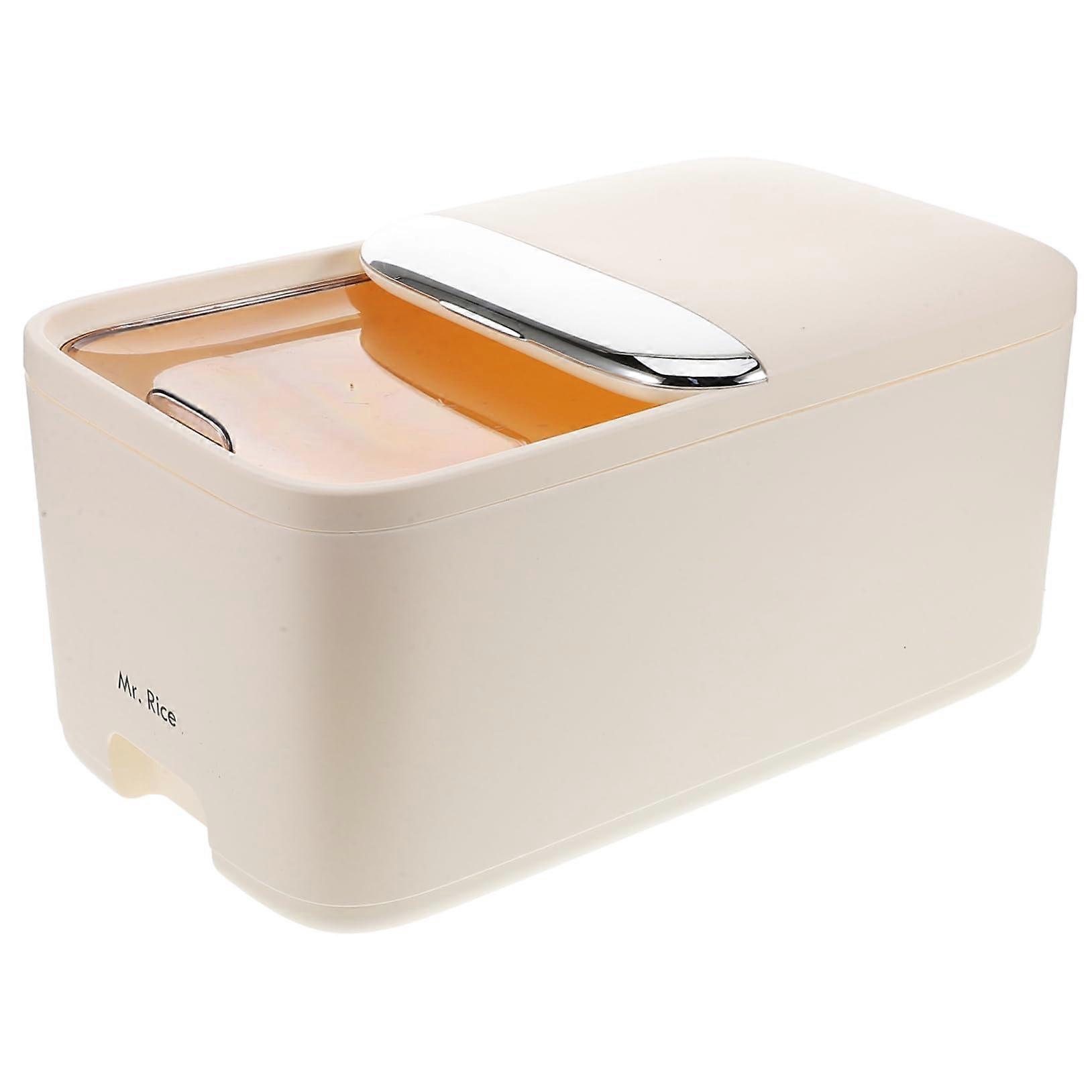 Large Airtight Rice Storage Container with MoistureResistant Seal, Clear Design for Kitchen Pantry