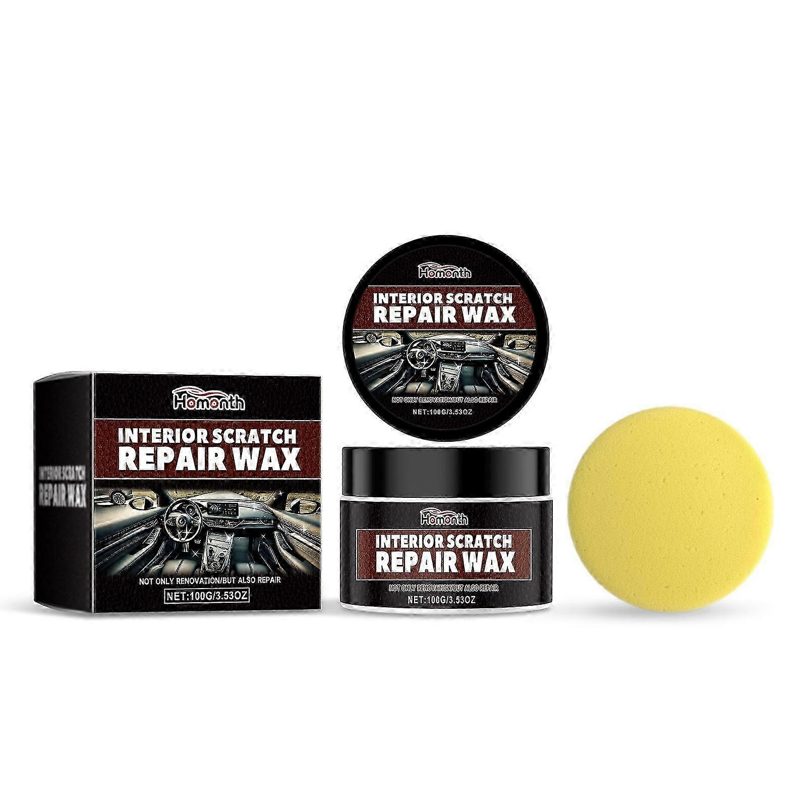 Car Interior Scratch Repair Wax effectively eliminates scratches on your dashboard
