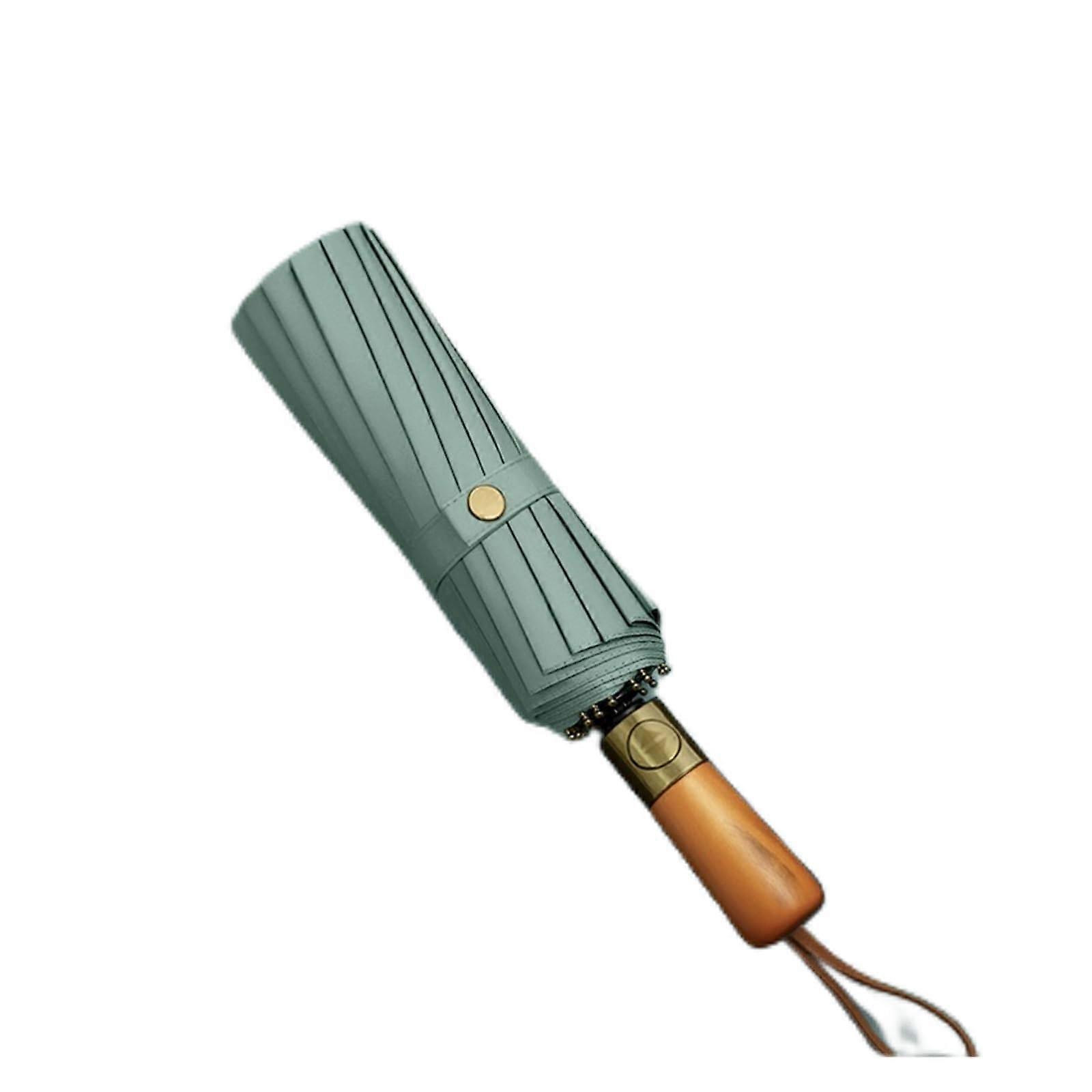 Travel Umbrella Windproof 16Rib Frame Automatic Folding Durable Compact for Men and Women