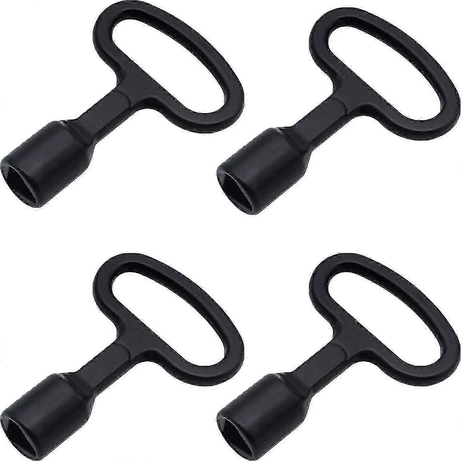 4pcs  Radiator Key, Meter Box Key Triangular Radiator Bleed Key Gas Box Key Box Gift