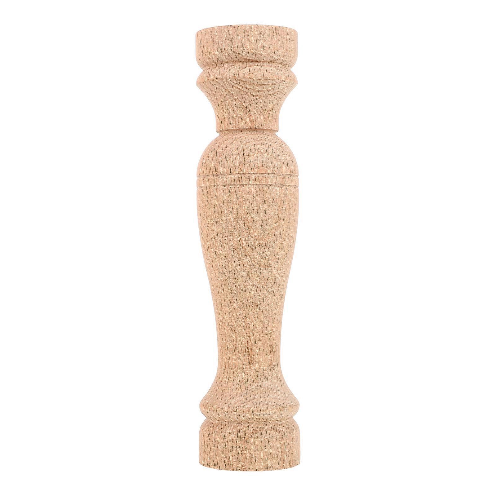 Wooden Leg Carved Roman Column Function for Home Use
