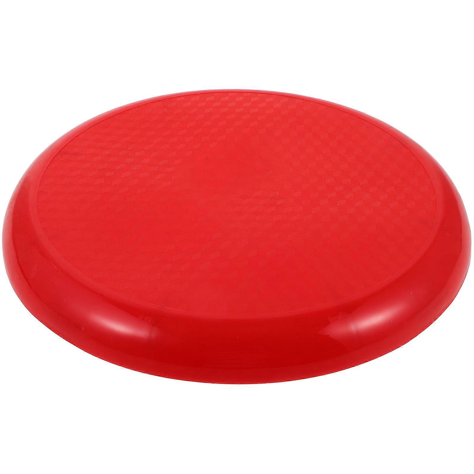 Plastic Round Stool Seating Part for Stool Use Red Color 1 Piece