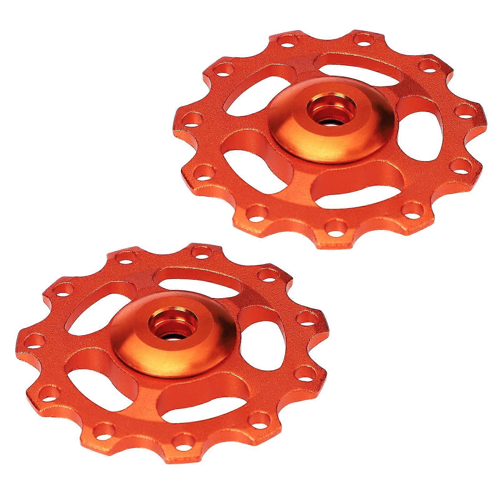 2 Stück Fahrrad-Schaltführungsräder mit Löchern