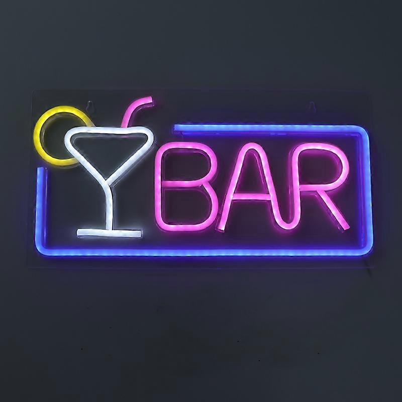 Enseigne LED au n��on personnalis��e pour Bar, heure de bi��re, lumi��re murale pour Bar, Restaurant, h?tel, KTV, caf��, veilleuse de d��coration