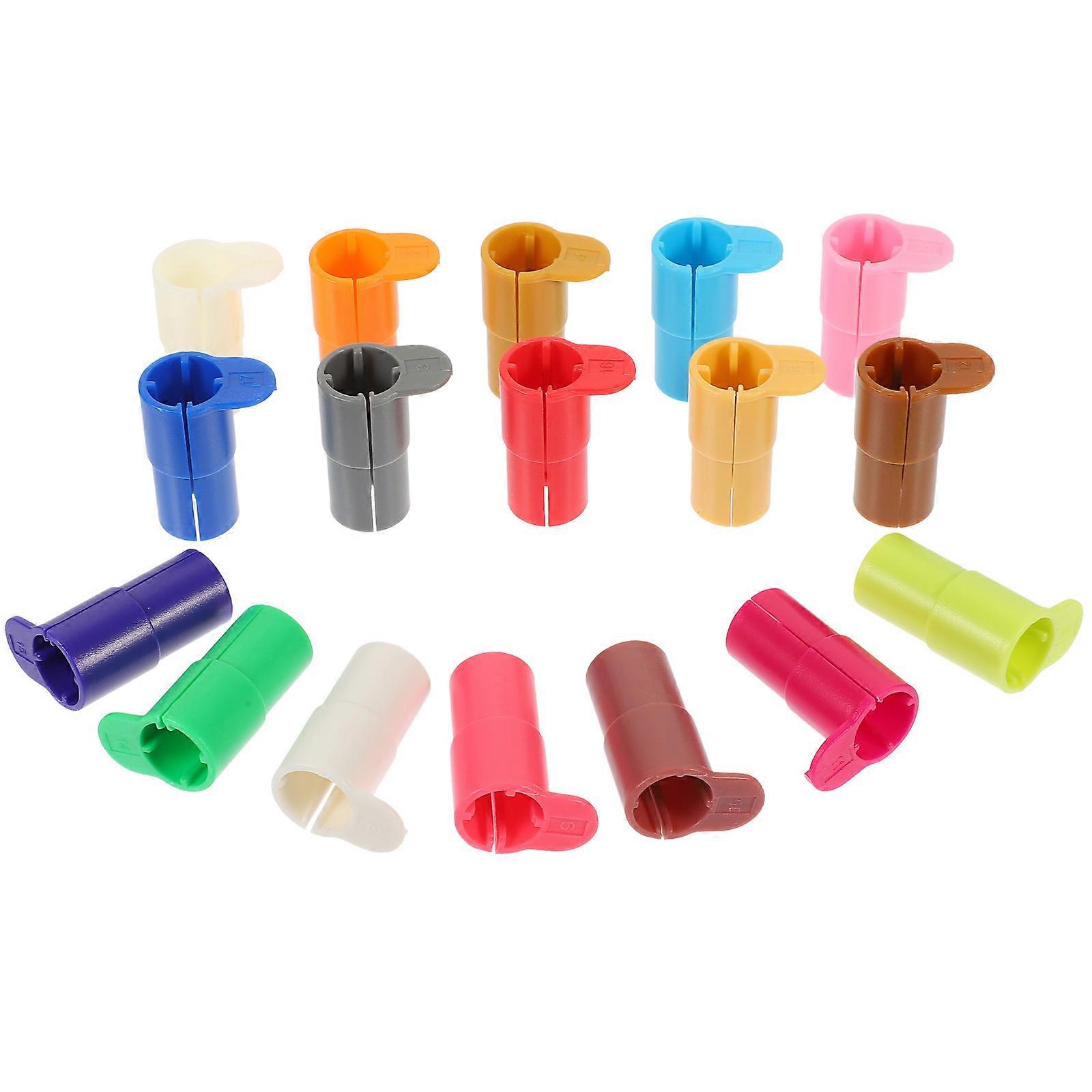 17pcs Colored Replacement Pen Adapters Accessories Compatible with Cricut Maker