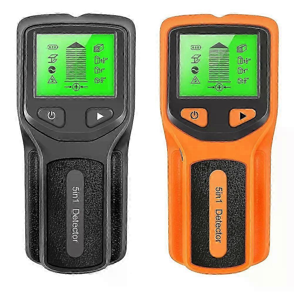 5 in 1 Stud Finder Tool Backlight Display Stud Finder Wall Scanner Accurate Edge Center Wood Metal AC Live Wires Detection