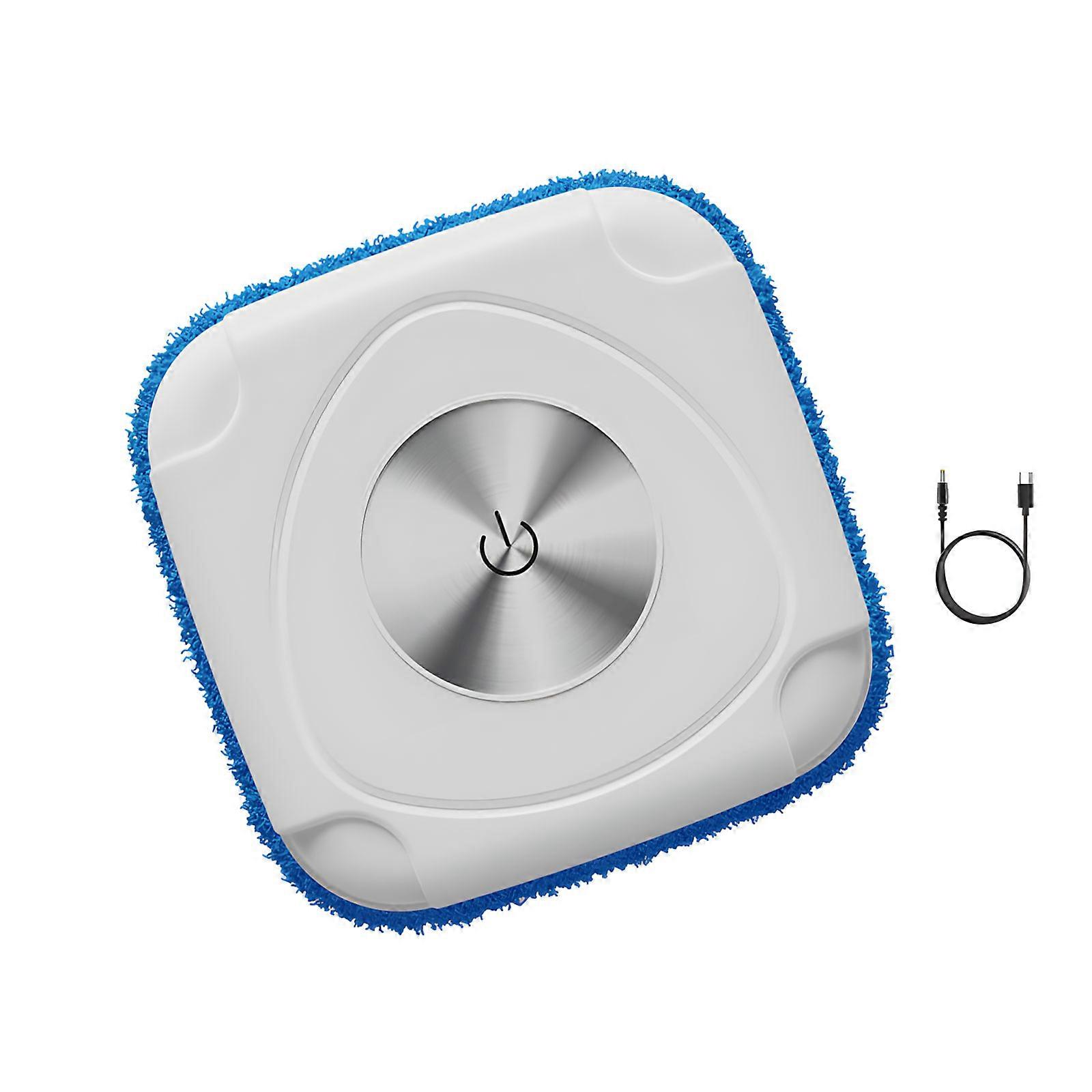 Intelligent Guidance Robotic Cleanser for Precise Trail Planning Crash Avoidance and Comprehensive Floor Coverage  White