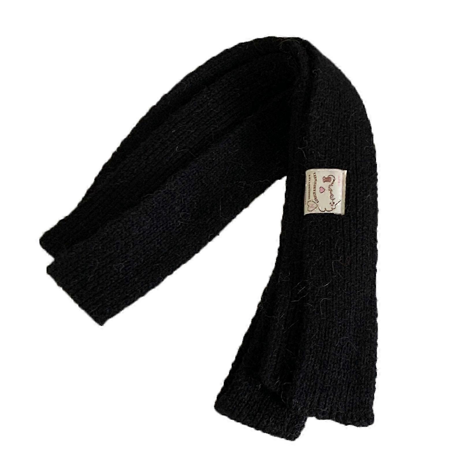 1pc Elegant Long Scarf Everyday Chic Scarf Party Date Scarve Delicate Wrap Scarf For Trendy Female Wardrobe White