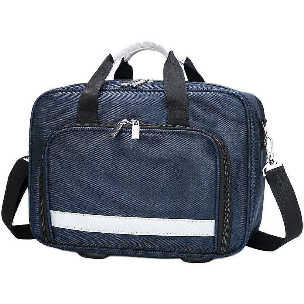 Waterproof First Aid Kit Bag with MultiPocket Storage and Reflective Safety Strip for Camping