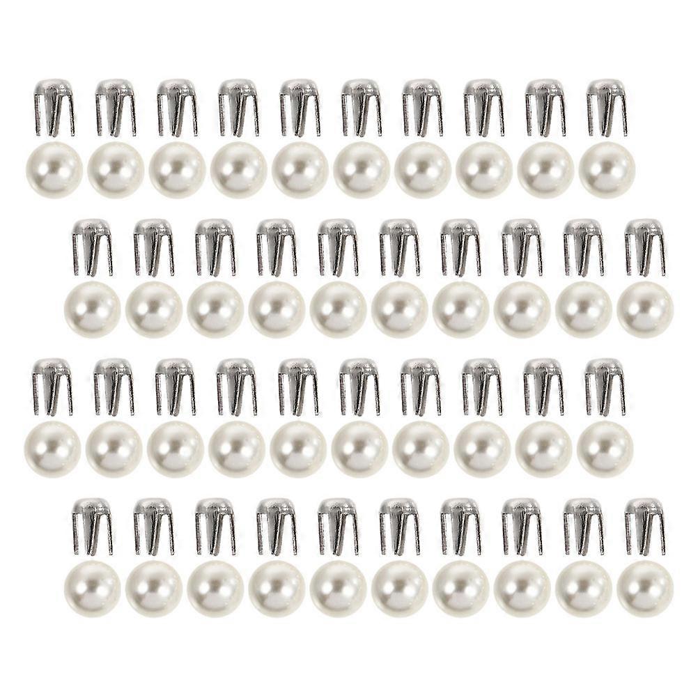 Pearl Design Rivets DIY Rivets for Handmade Clothing 150Sets