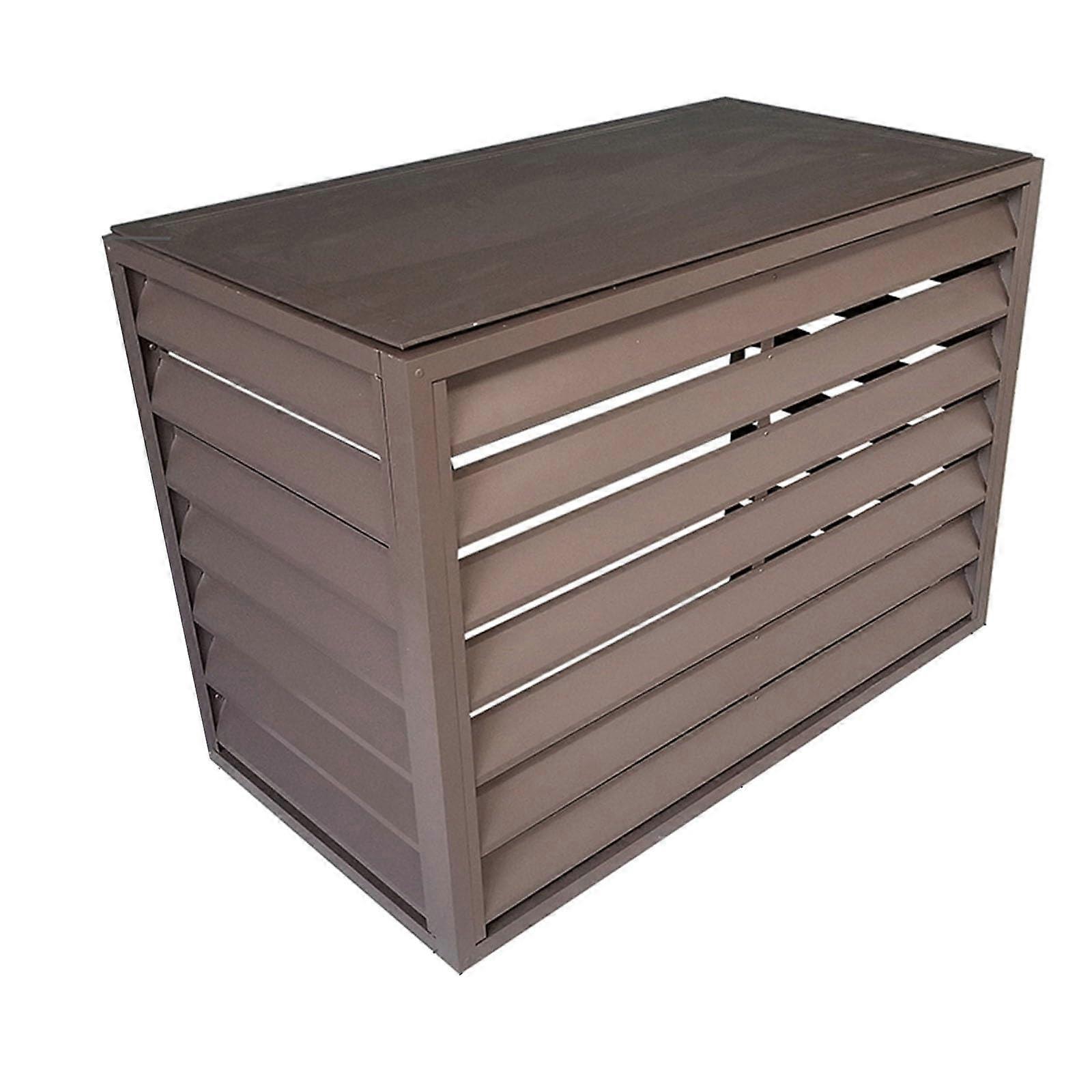 Waterproof Aluminum Mini Split AC Cover Outdoor Rustproof Air Conditioner Protective Shield