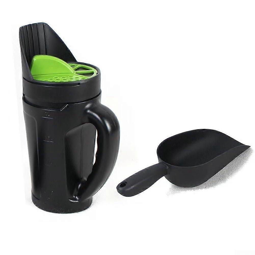 2 in 1 Handheld Snow Salt and Seed Spreader, Easy Operation Weather Resistant Tool