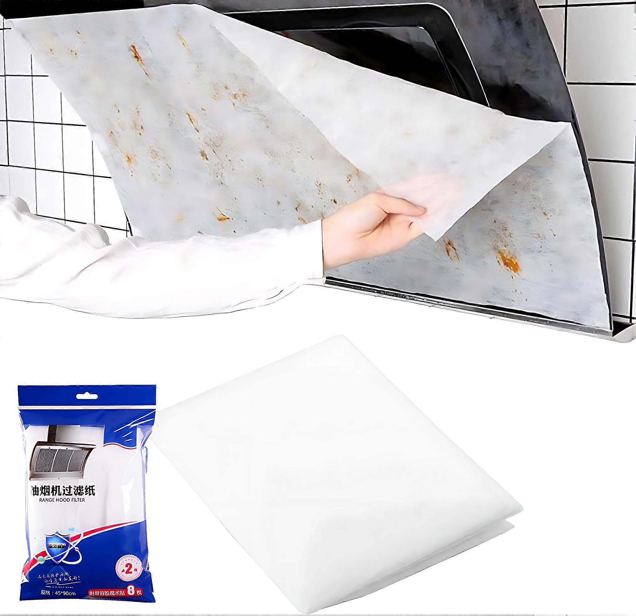 10pcs Universal Cooker Hood Filter 45x90cm Flame Resistant Grease Filter for Kitchen Extractor Fan