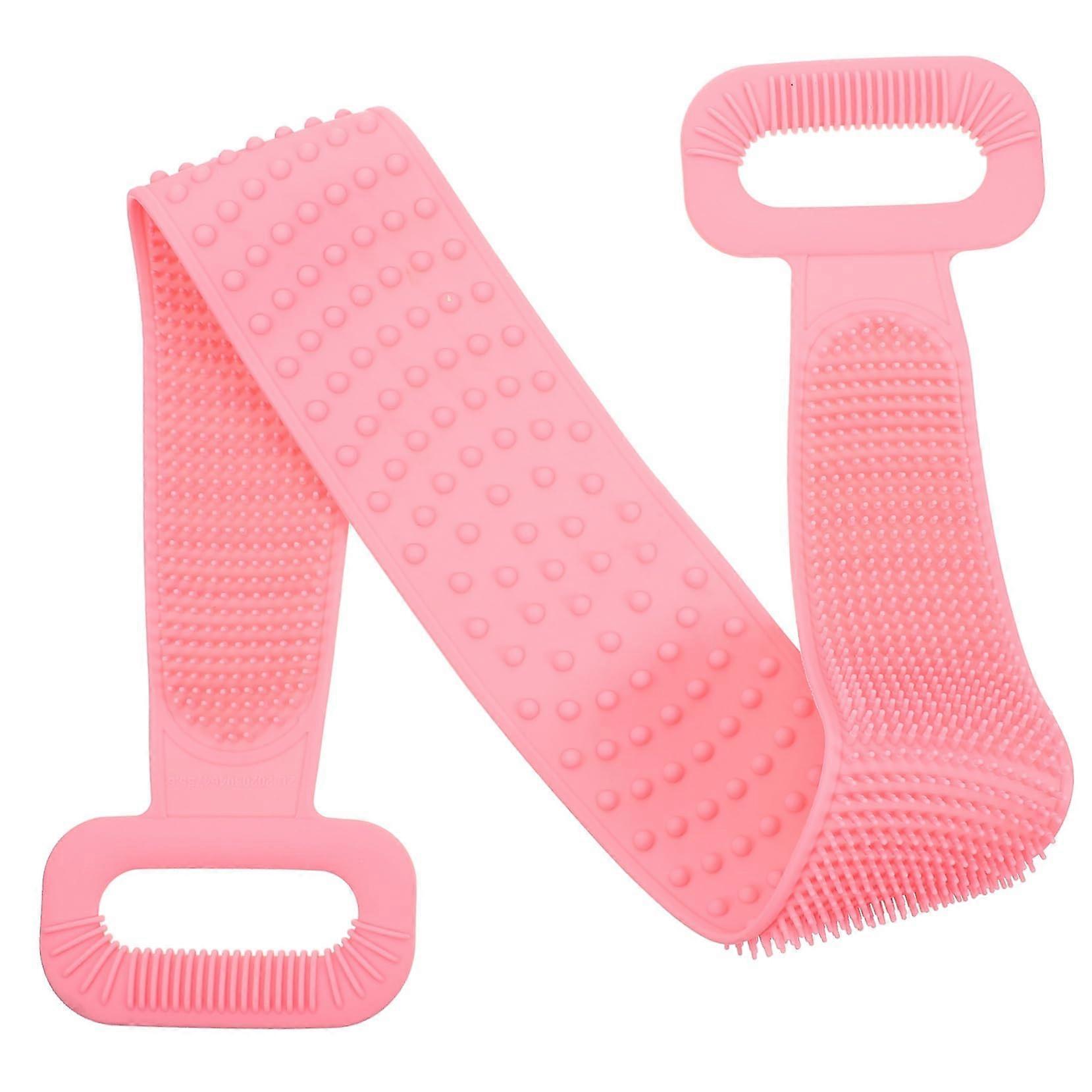 Silicone Exfoliating Bath Towel Back Scrubber for Shower Deep Cleansing Full Back Coverage Adults