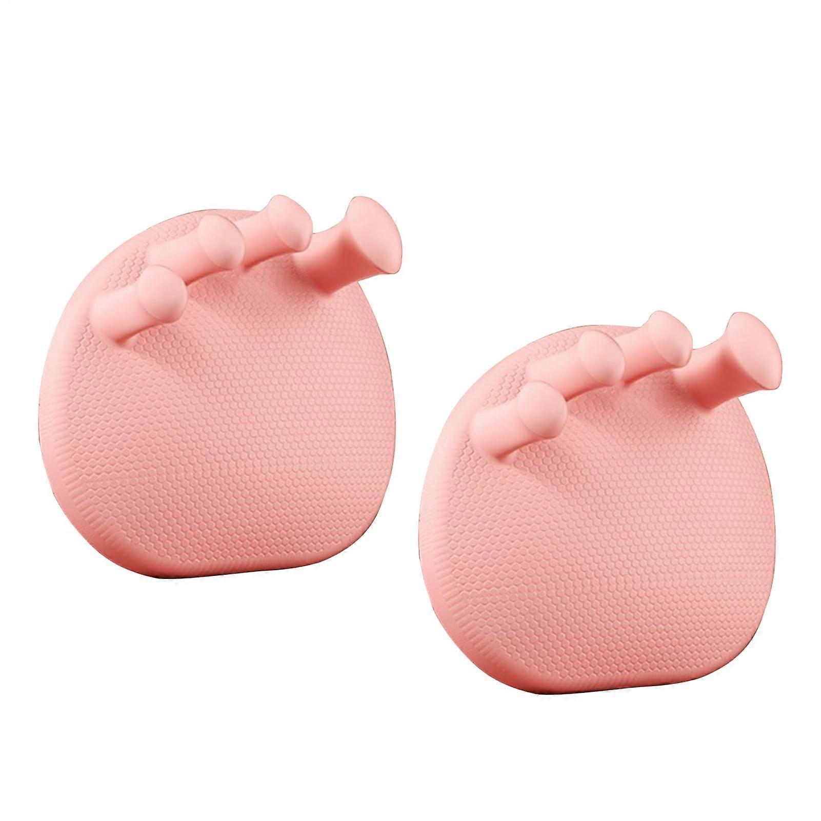 Toe Separators for Women Pink Silicone Toe Spacers Gentle Toe Alignment and Soft Arch Trainer