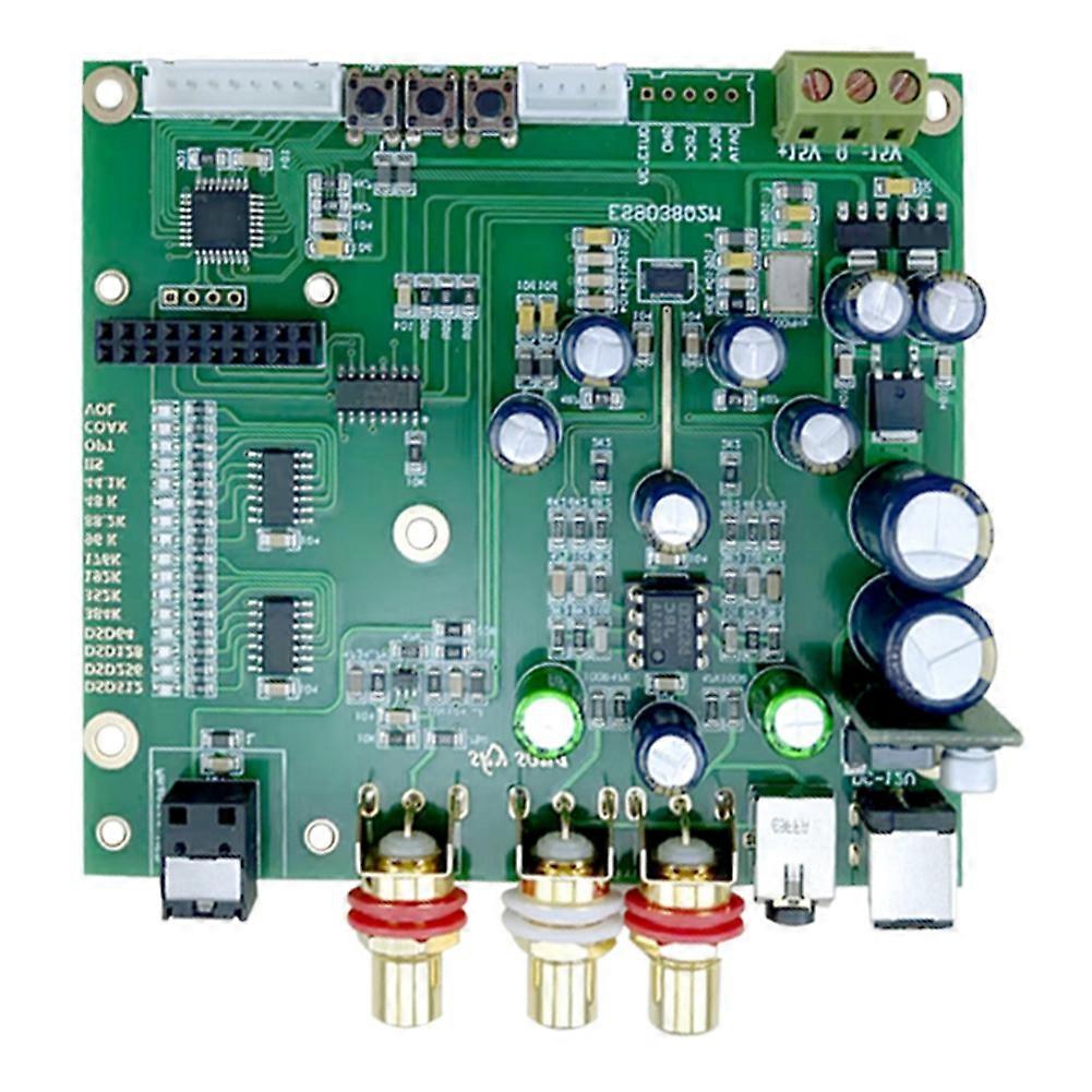 DAC Board Decoder Board with Gold-Plated RCA Without USB Interface