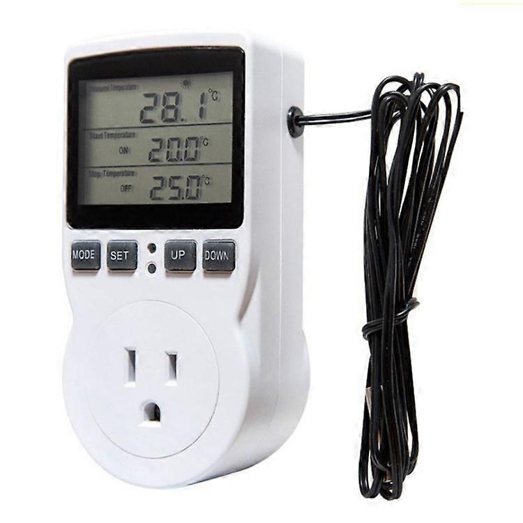 16A AC 110V~230V Digital Thermostat Temperature Controller Time Switch Socket