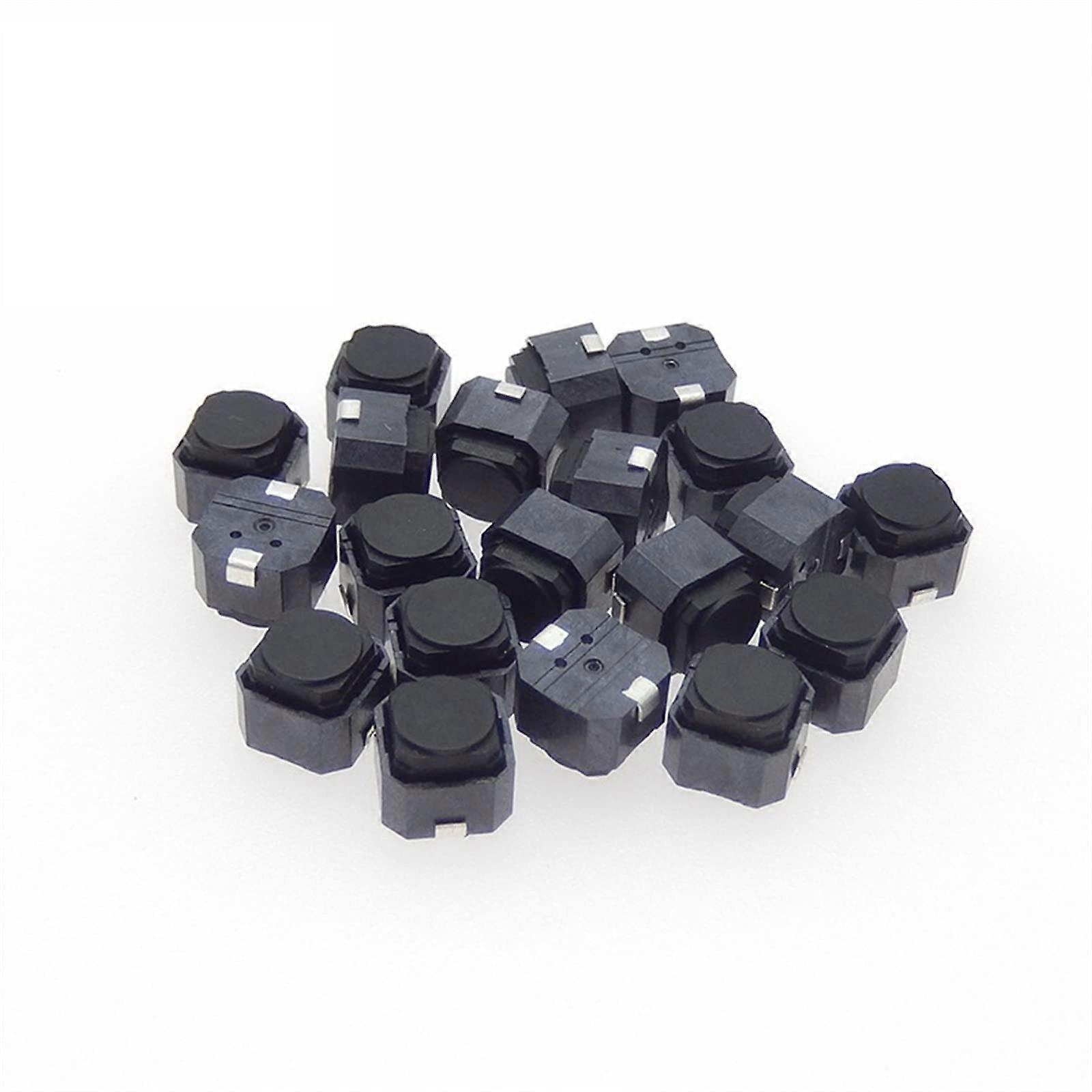 20pcs 6x6x5mm Waterproof Silent Silicone Tactile Push Button Switch for Industrial Control