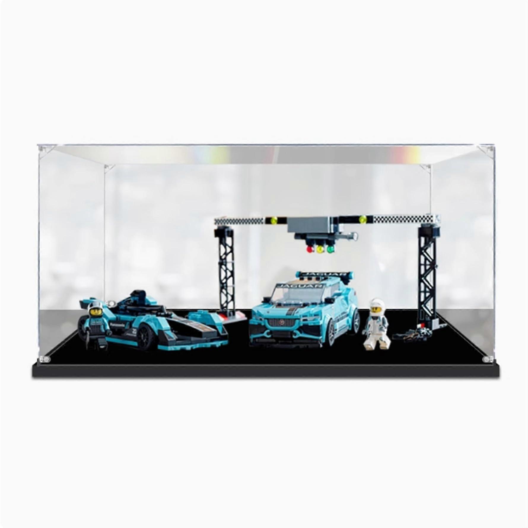 Display Case Acrylic Box for  76898 Formula Racing Car Model, Clear Dustproof Showcase