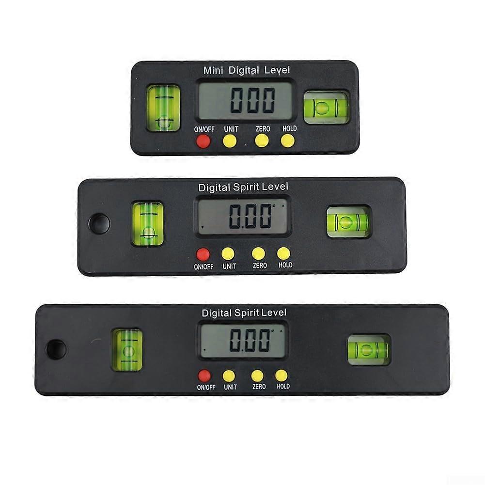 Digital Angle Finder with Magnetic Base, Multiple Measurement Modes, 150mm Electronic Level Tool
