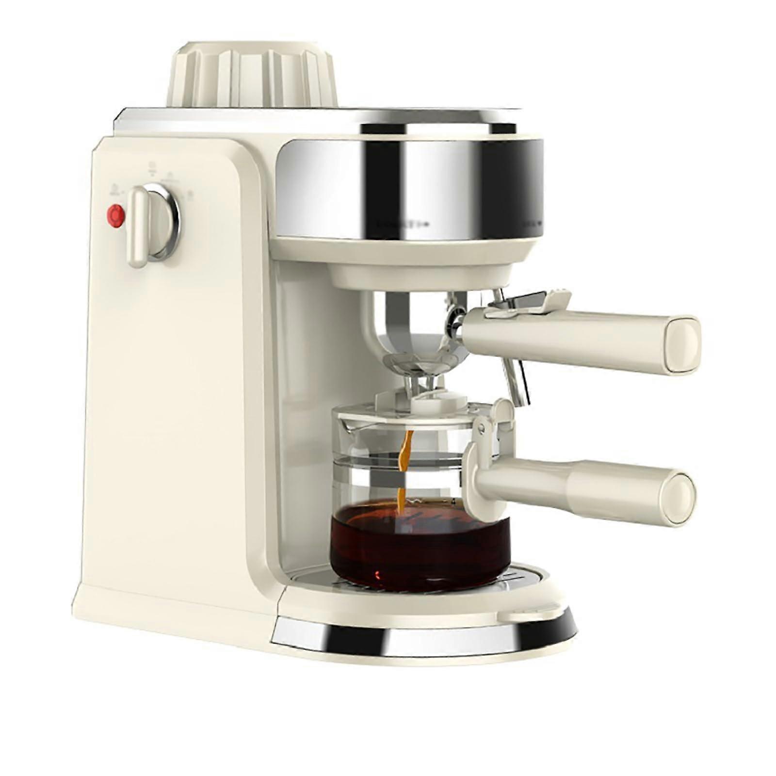 Espresso Machine with Milk Frother and Steam Wand, Precise Temperature Control, Fast Brewing