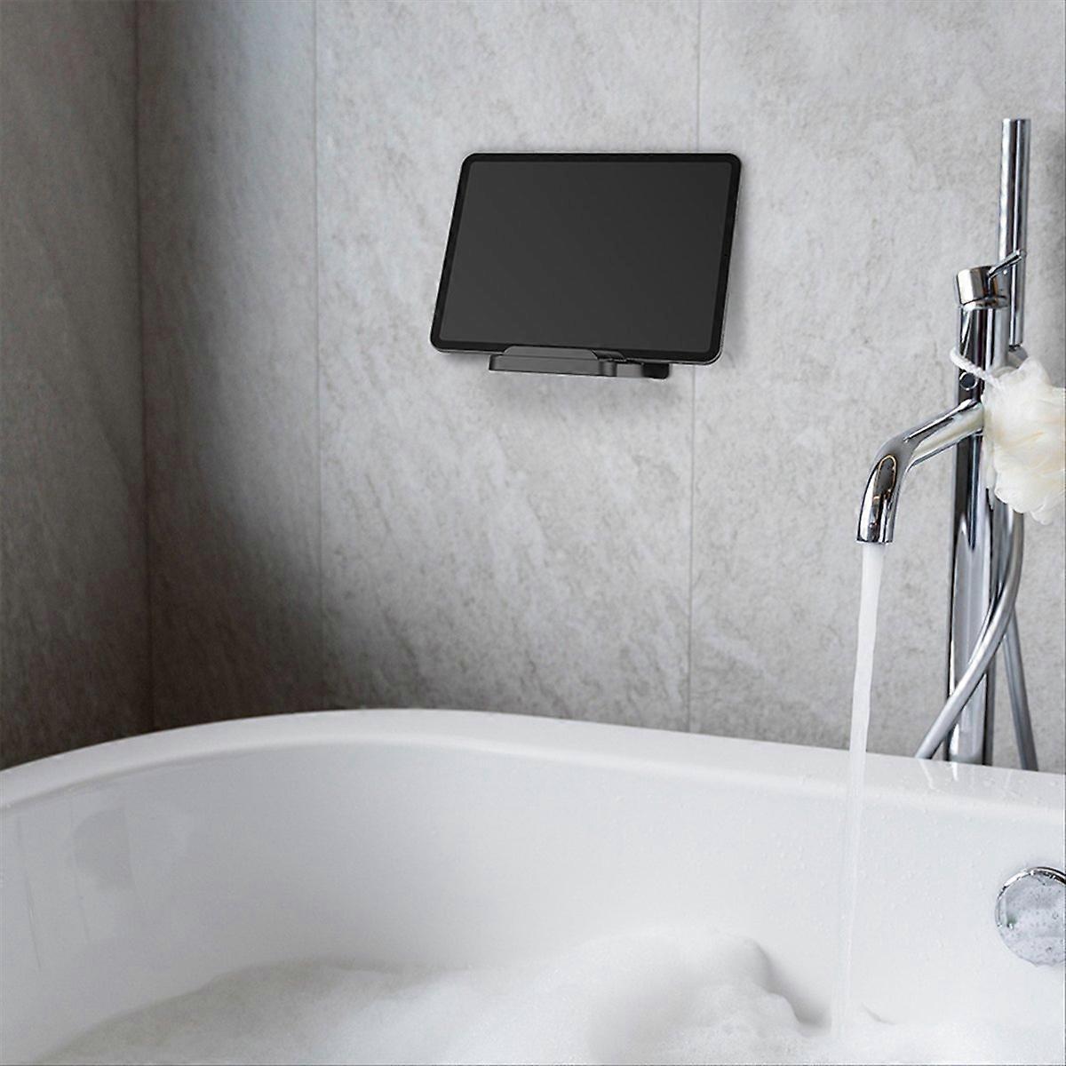 Universal Wall Mount Phone Holder Can Be Used for Tablet White