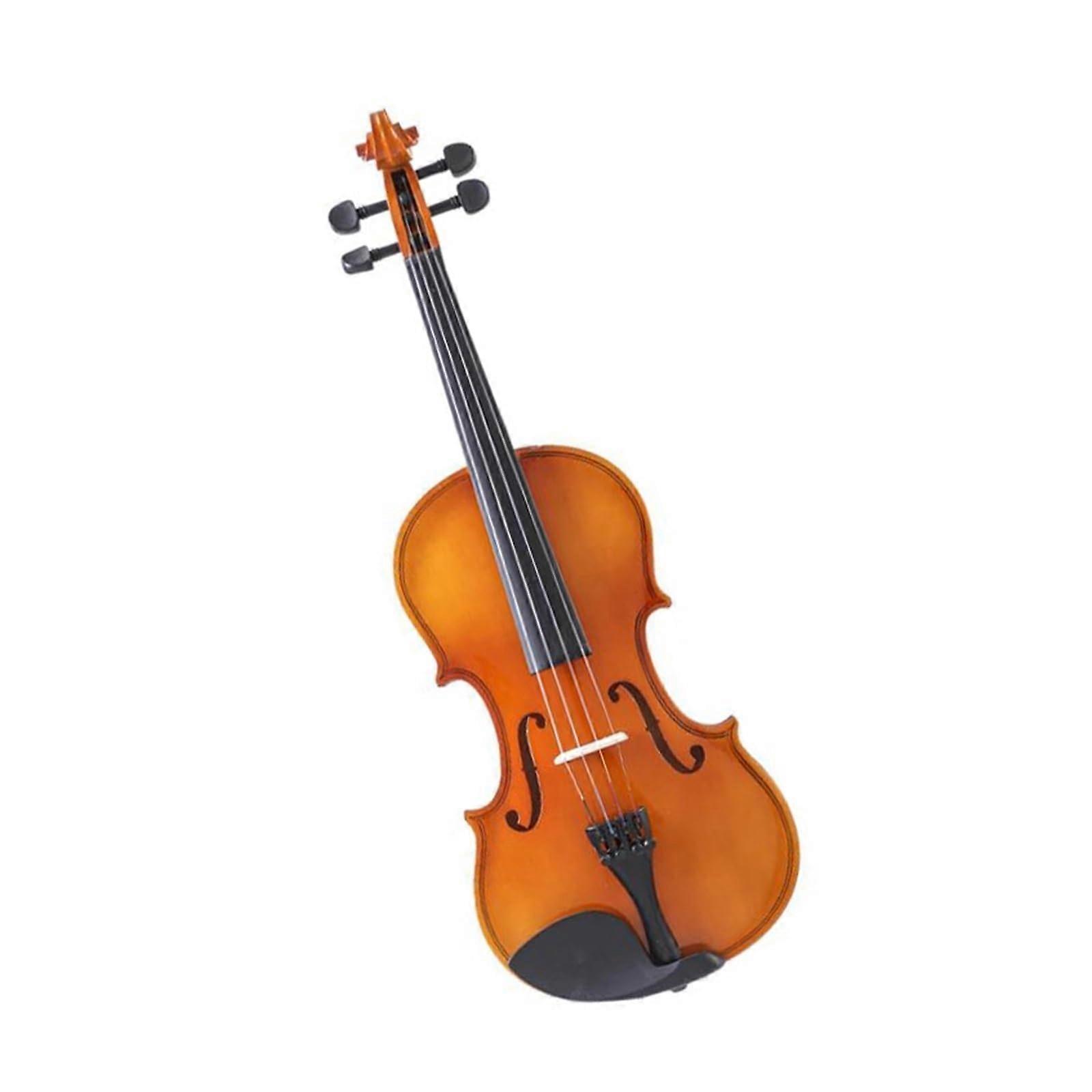 1/2 Size Beginner Violin for Practice with Bow and Case, Clear Tone, Lightweight for Students