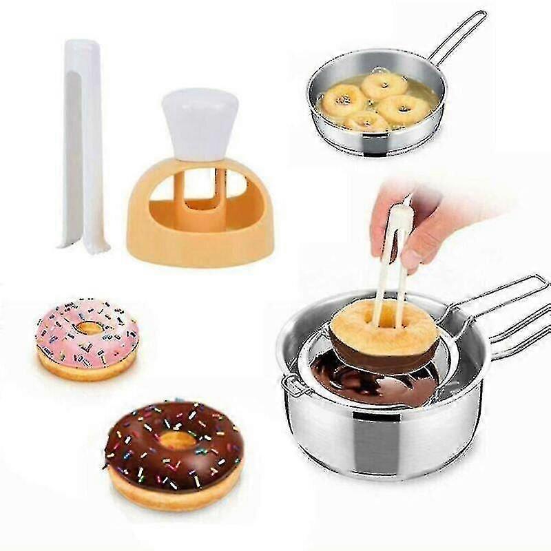 Kitchen Creative Diy Donut Mold Cake Bread Cutter Maker Decorating Tools